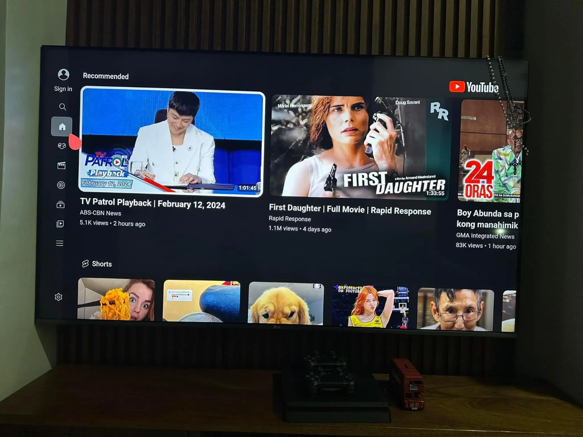 TV and multimedia in Burj Calapan