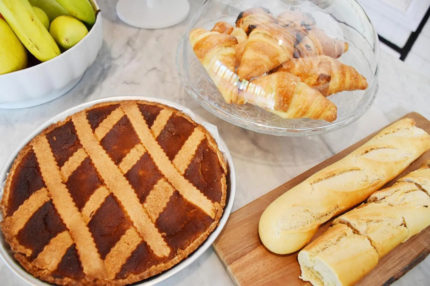 Buffet breakfast in Casa Lucia