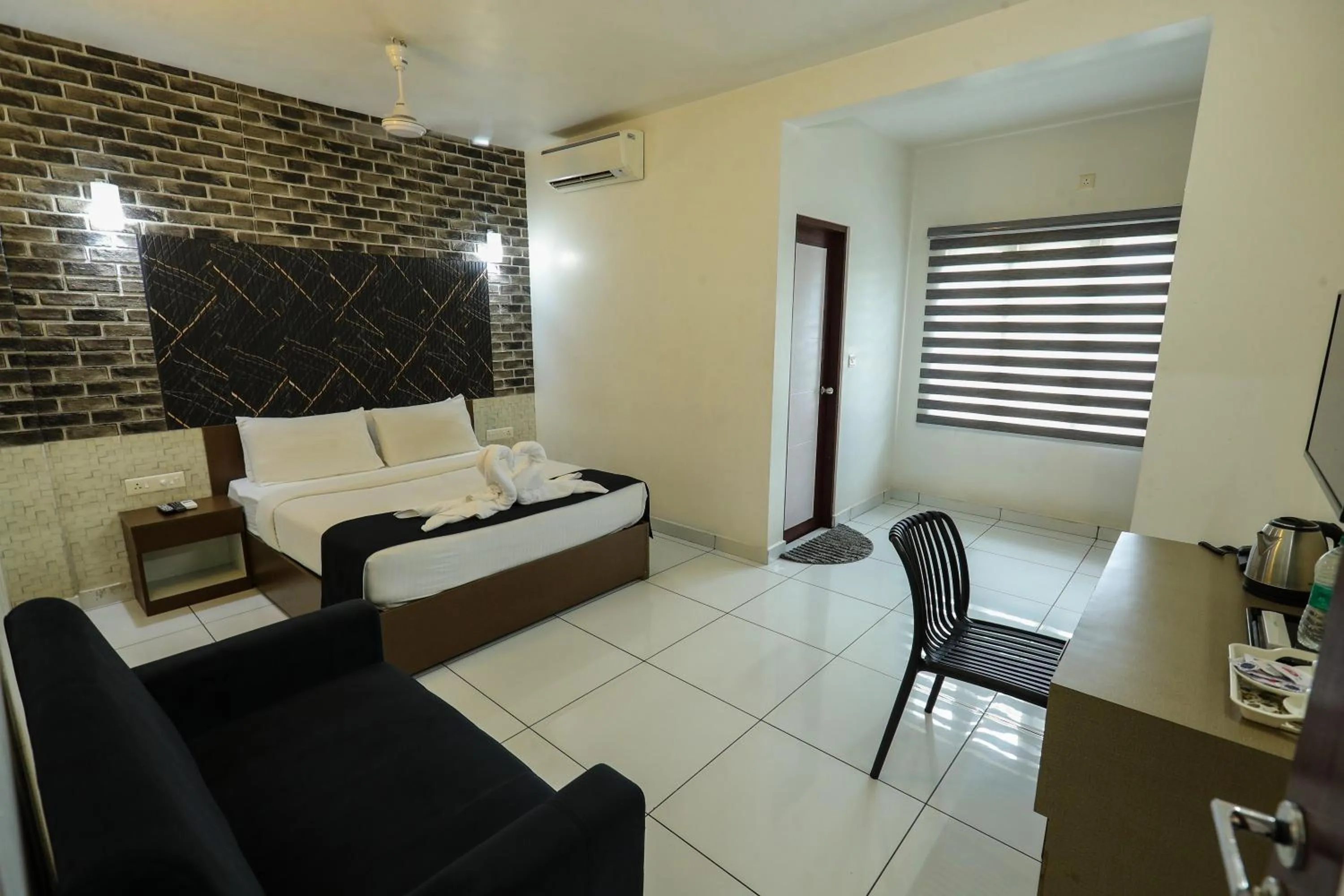 Bed in D-Green Hotels