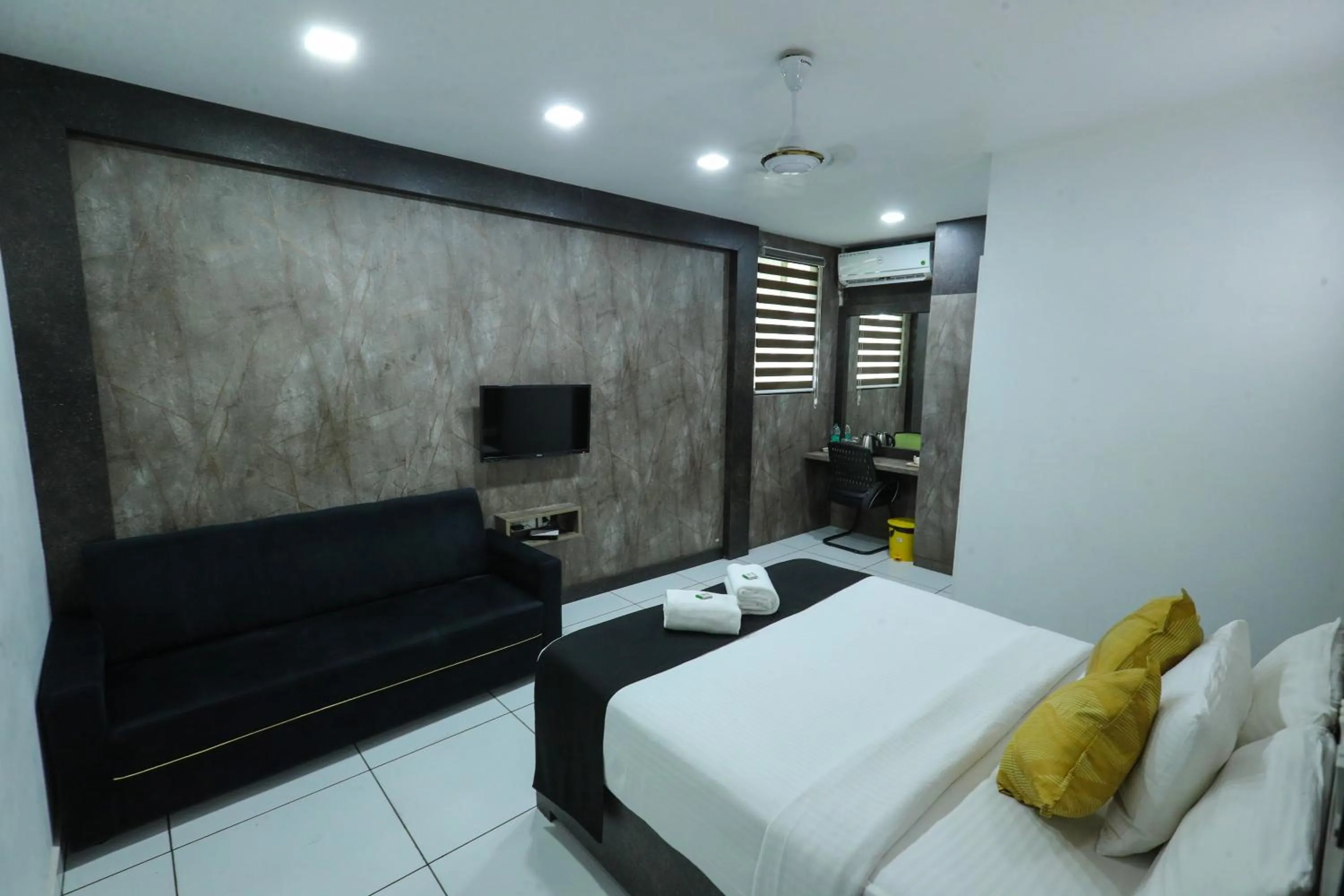 Bed in D-Green Hotels