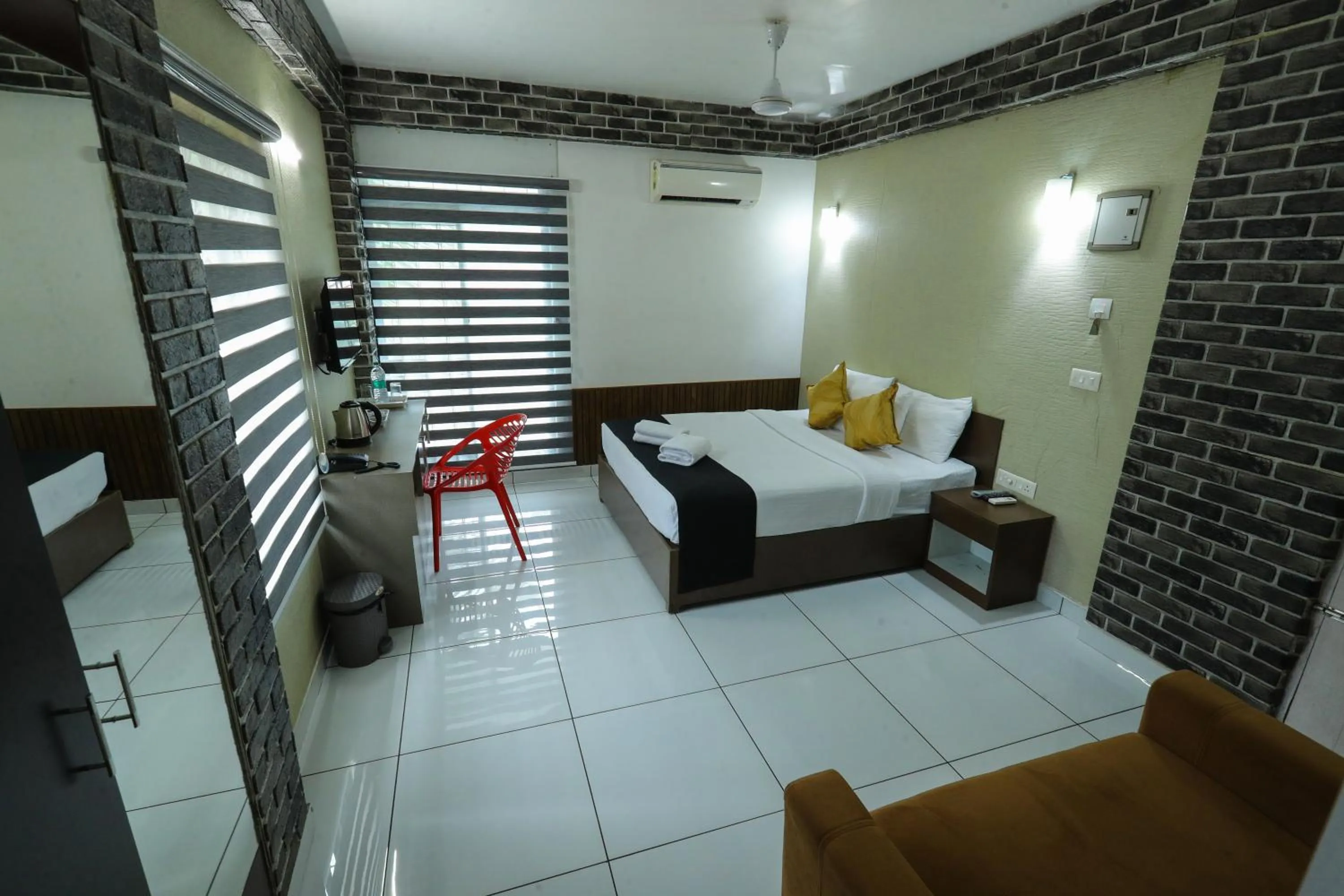 Bed in D-Green Hotels