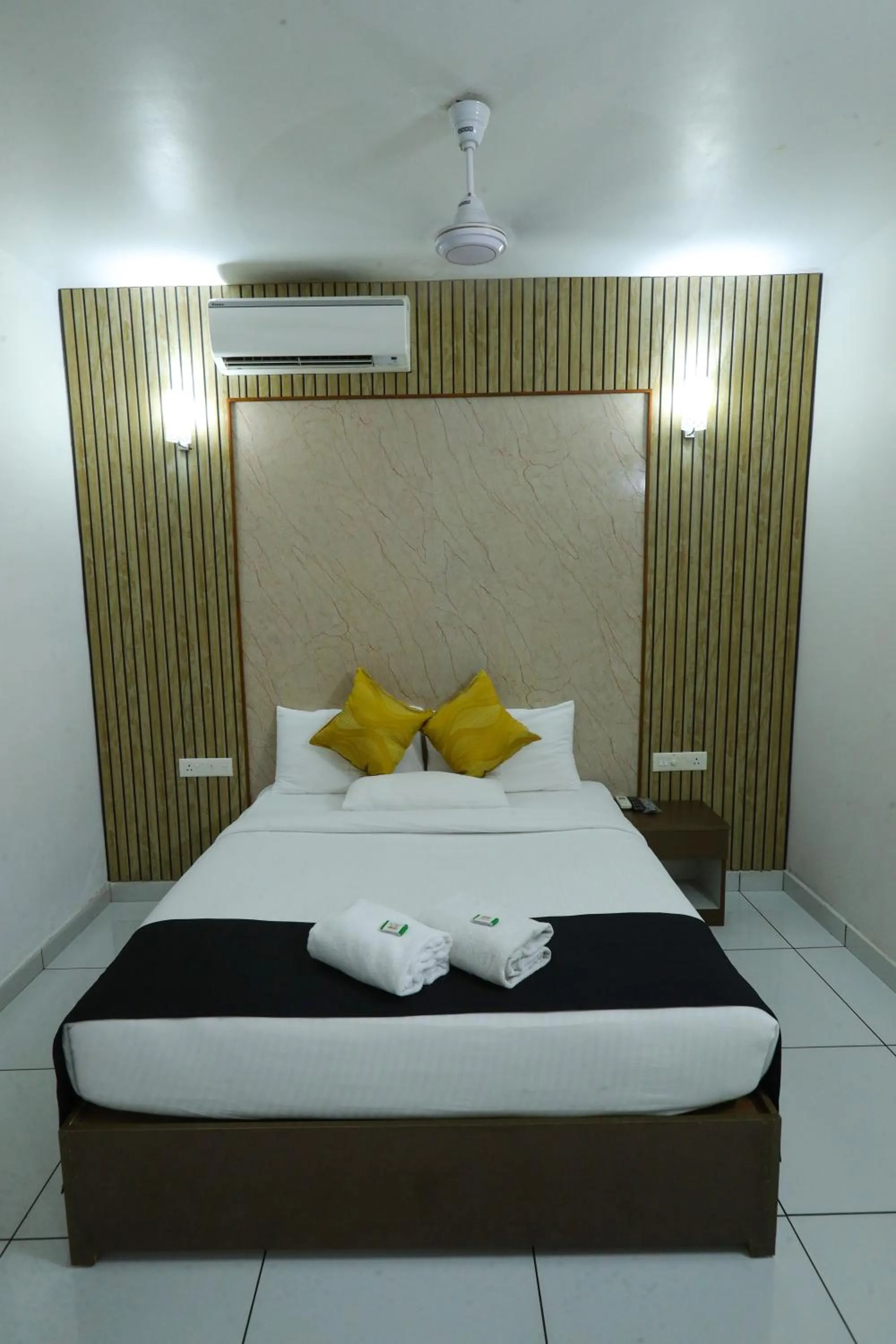 Bed in D-Green Hotels