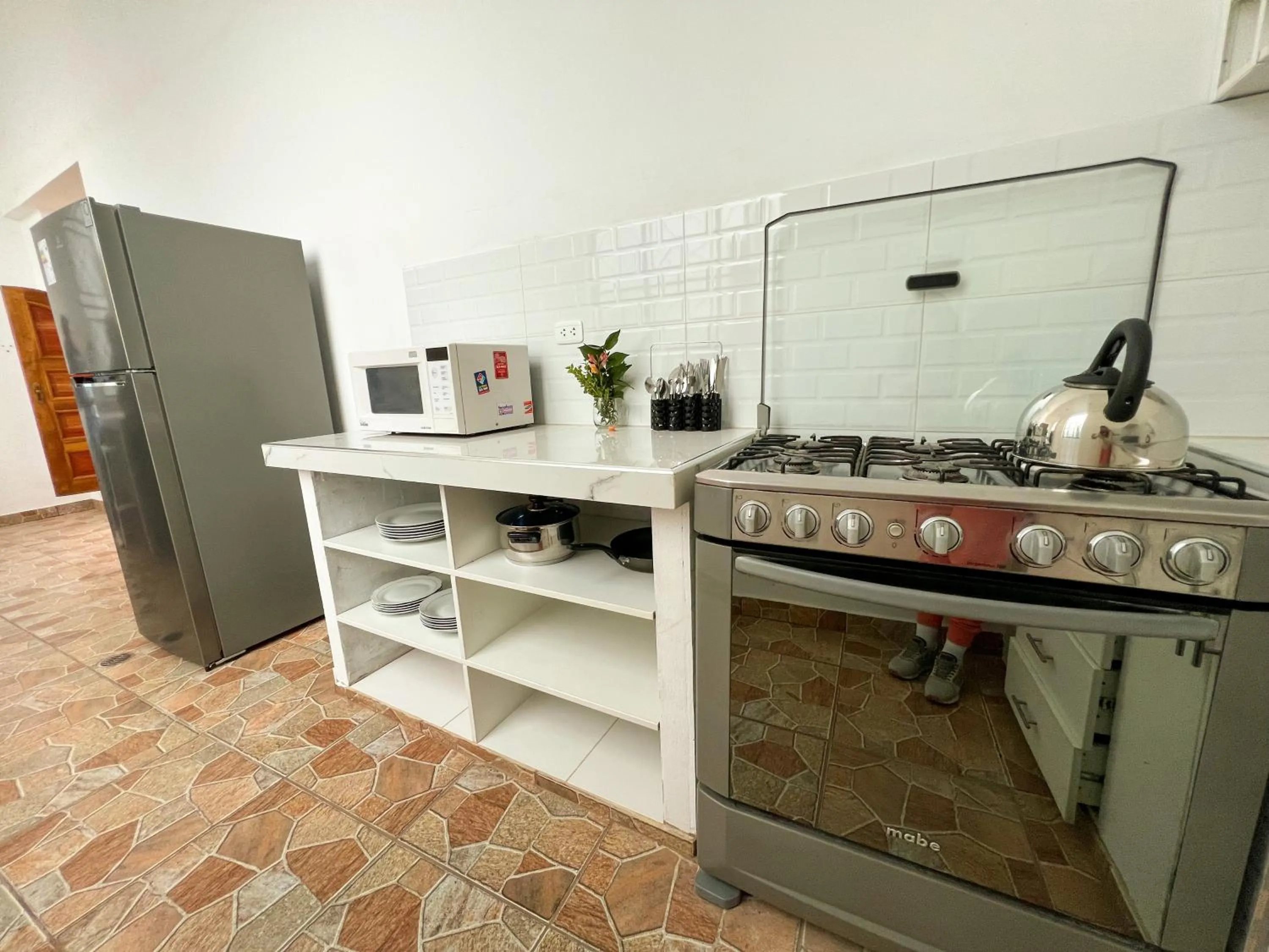 Kitchen or kitchenette in Tupac Huaraz