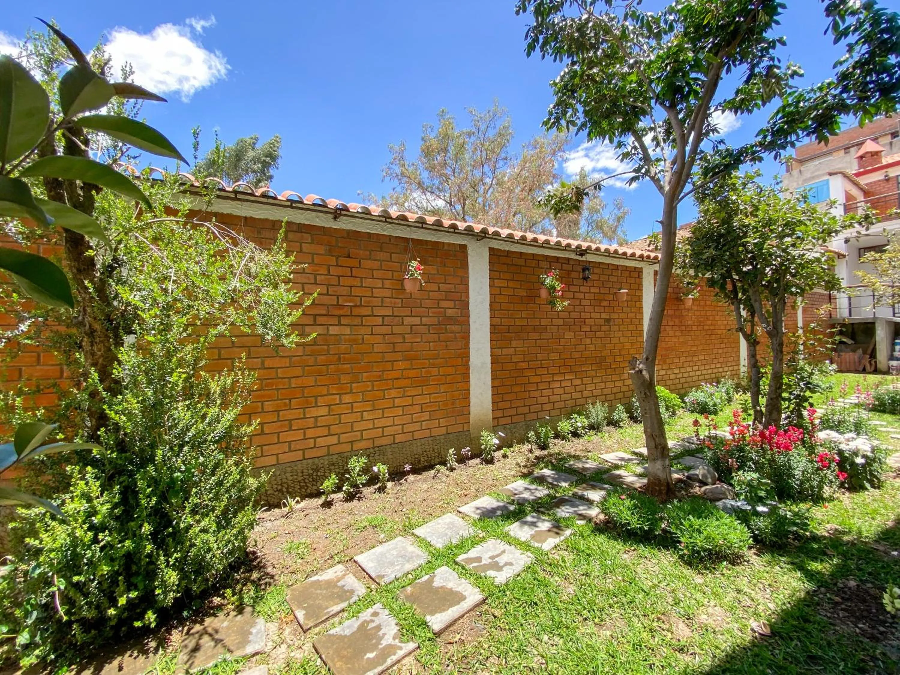 Garden in Tupac Huaraz