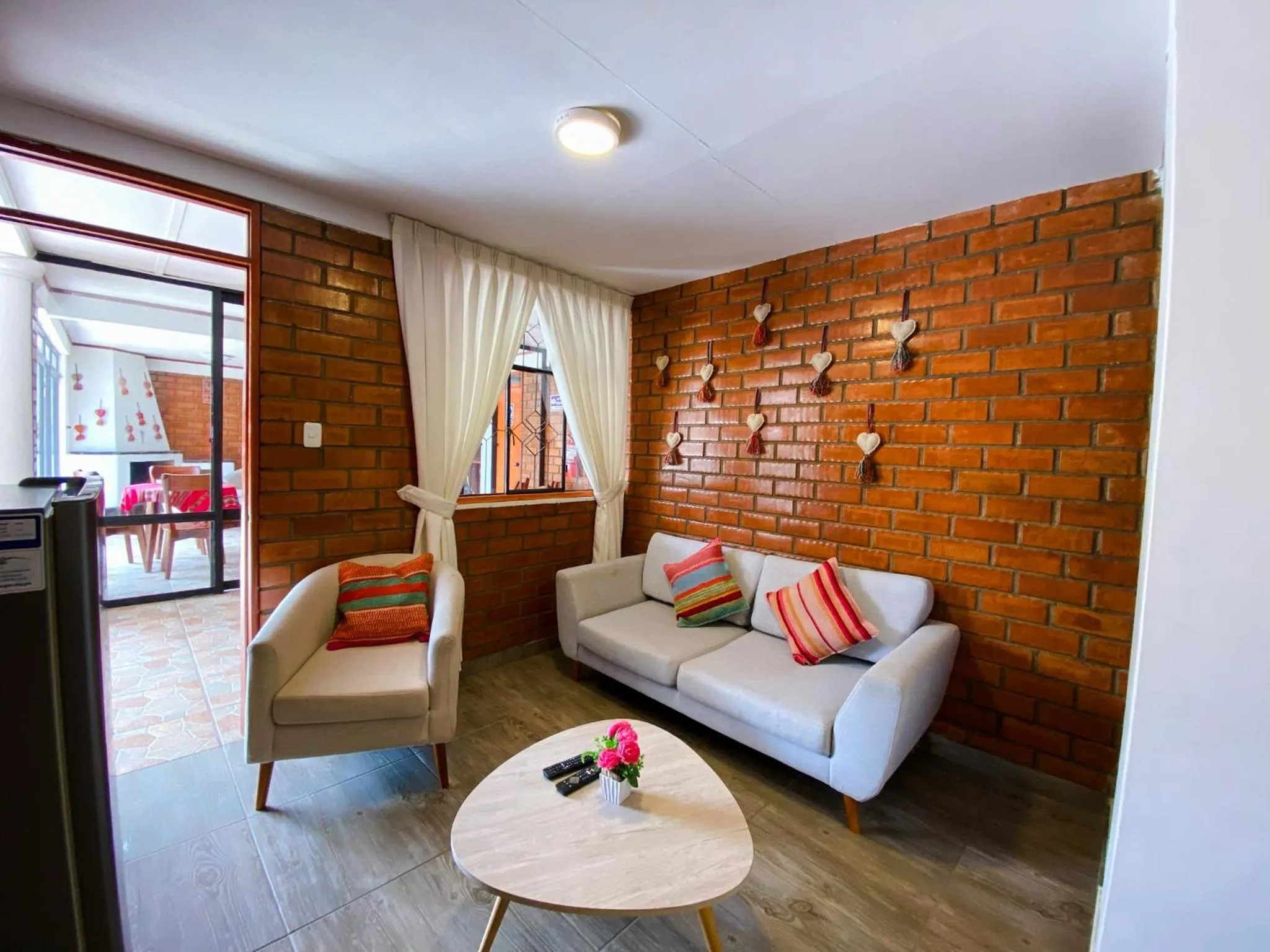 Living room in Tupac Huaraz