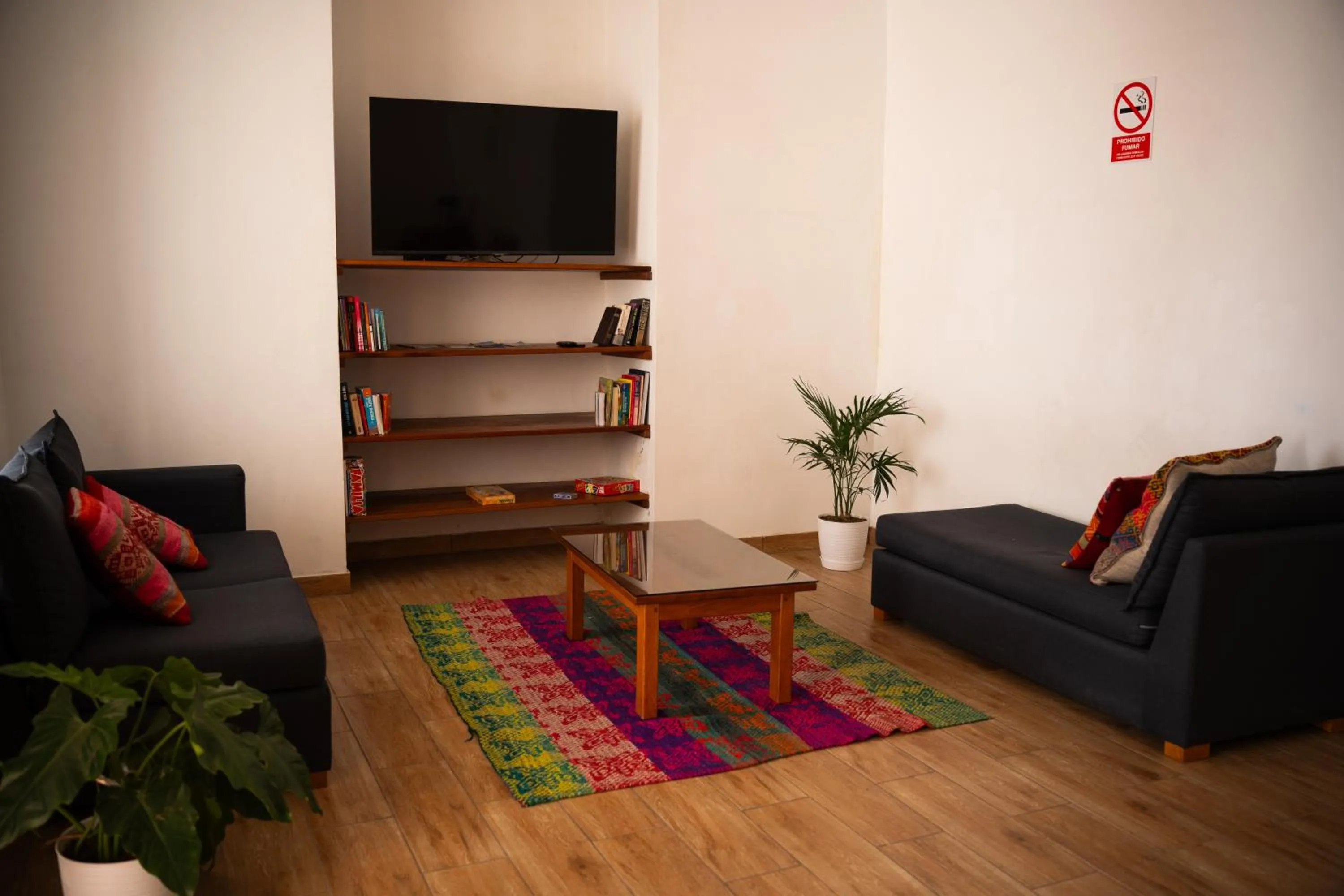 Living room in Tupac Huaraz