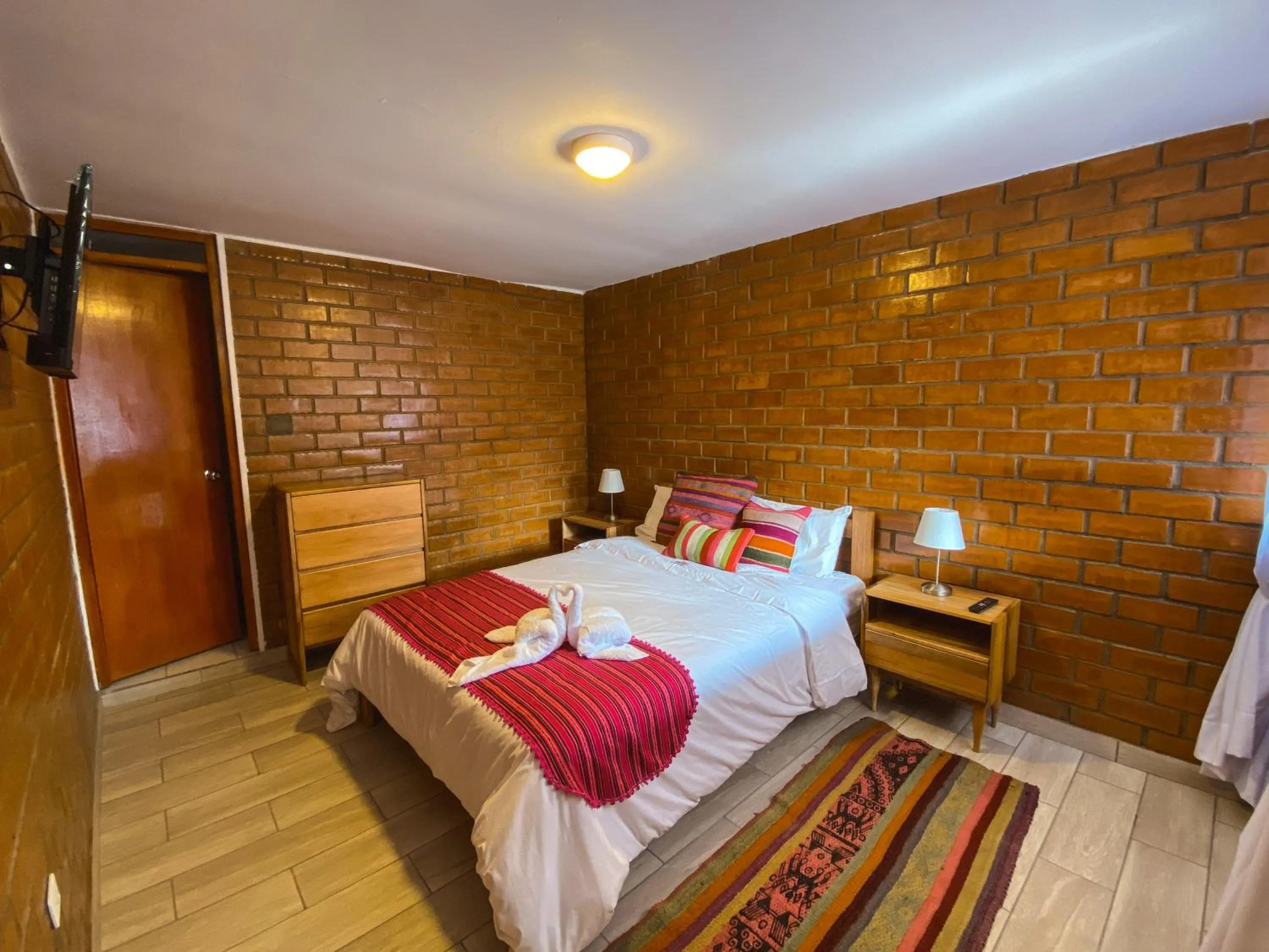 Bedroom, Bed in Tupac Huaraz