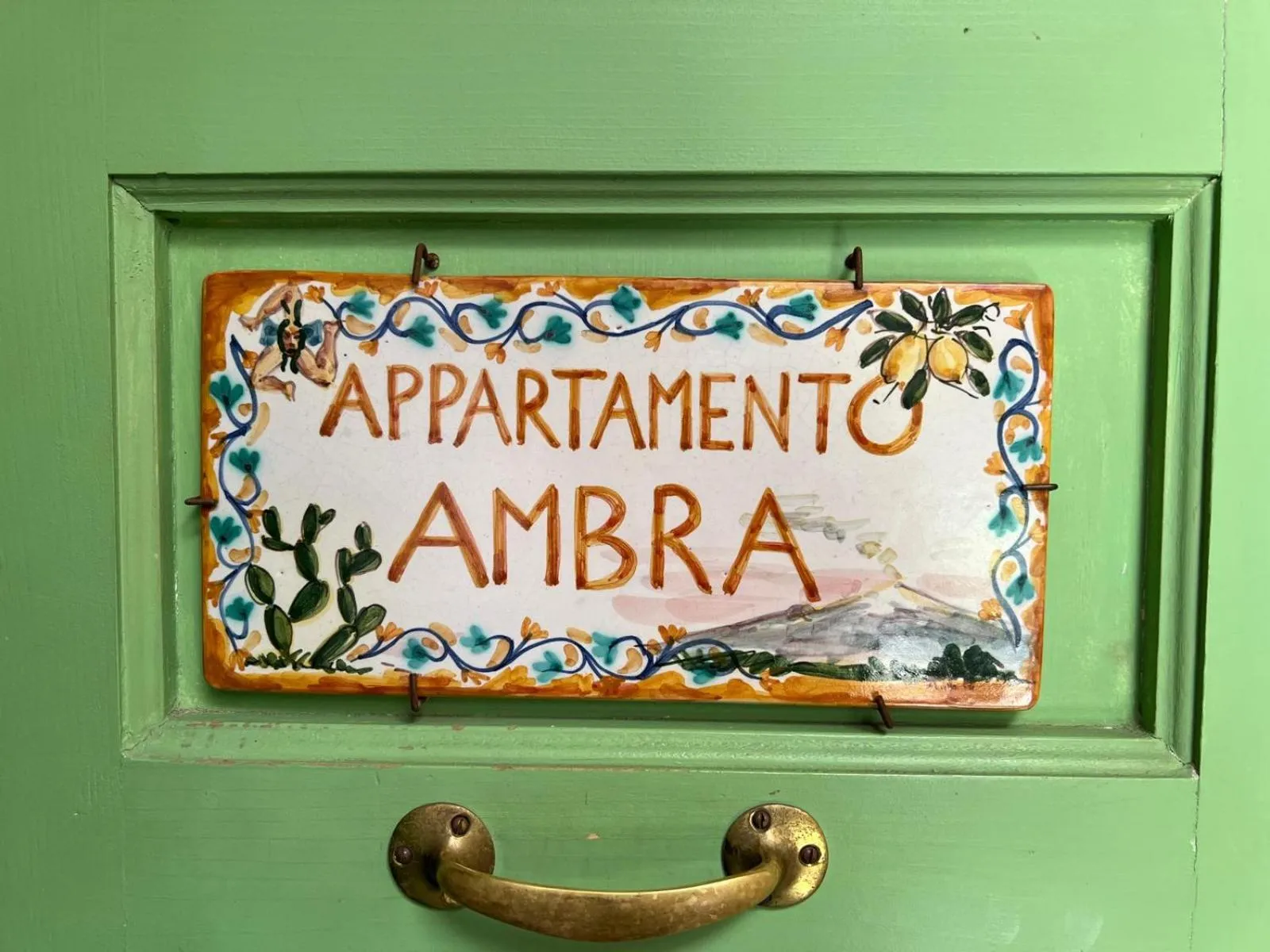 Decorative detail in Casa D'aria