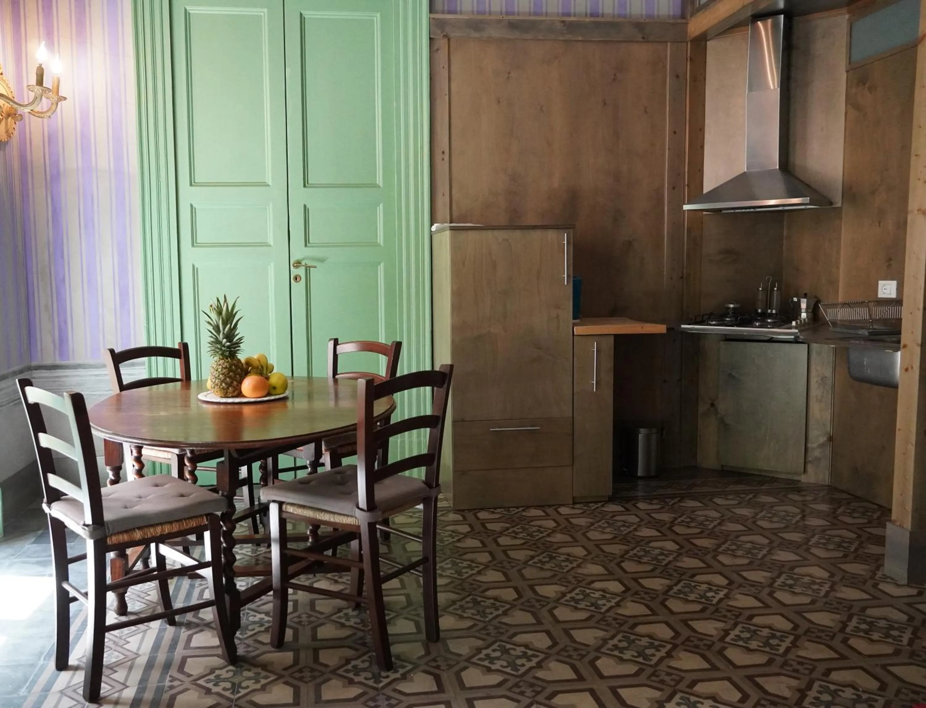 Kitchen or kitchenette in Casa D'aria