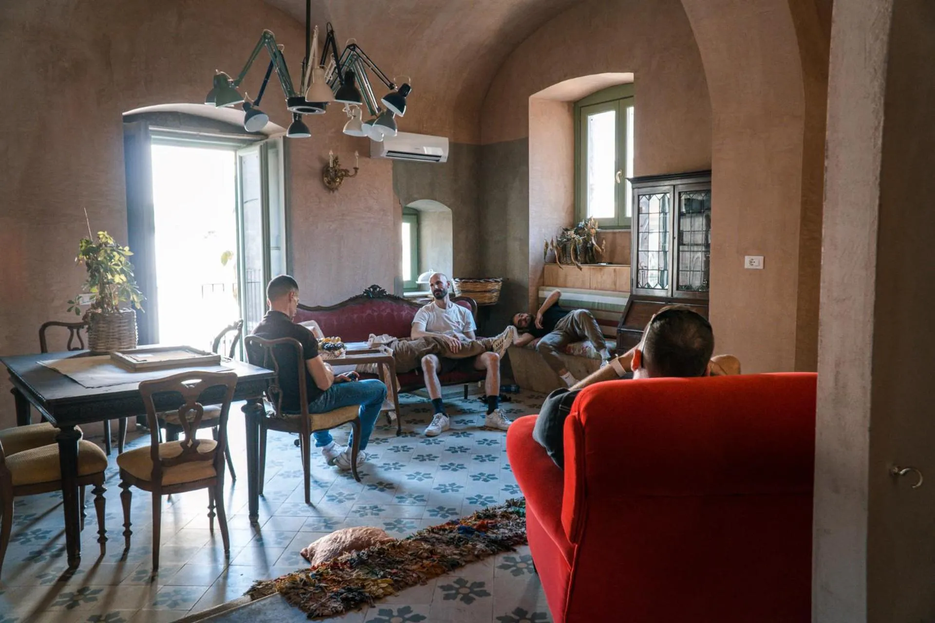Seating area in Casa D'aria