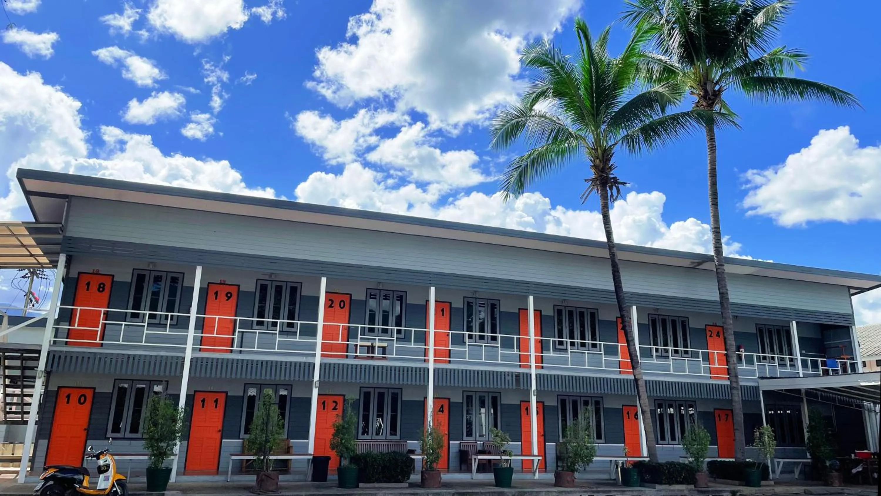 Property building in Revolution Hostel Pai