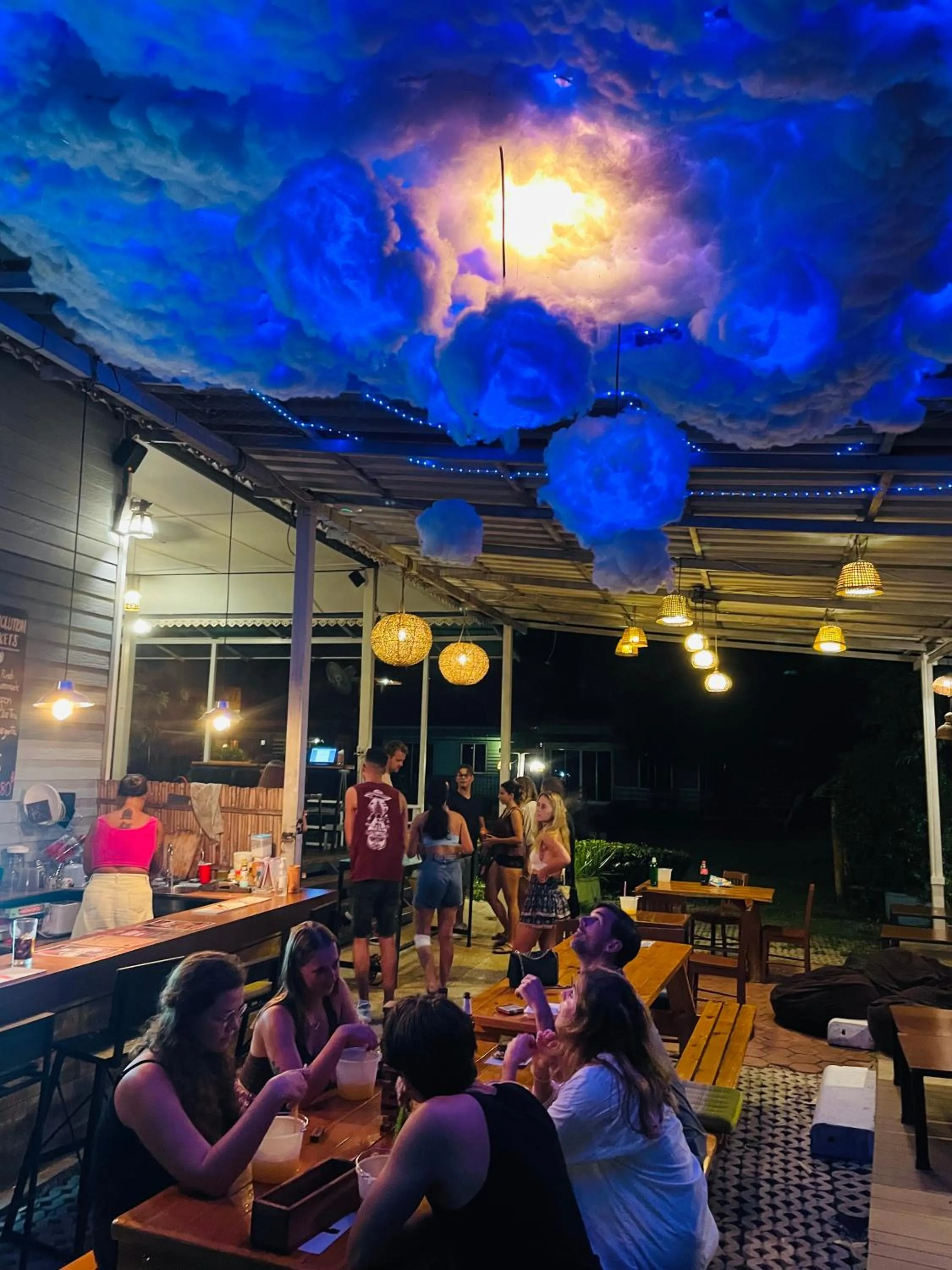 Lounge or bar in Revolution Hostel Pai