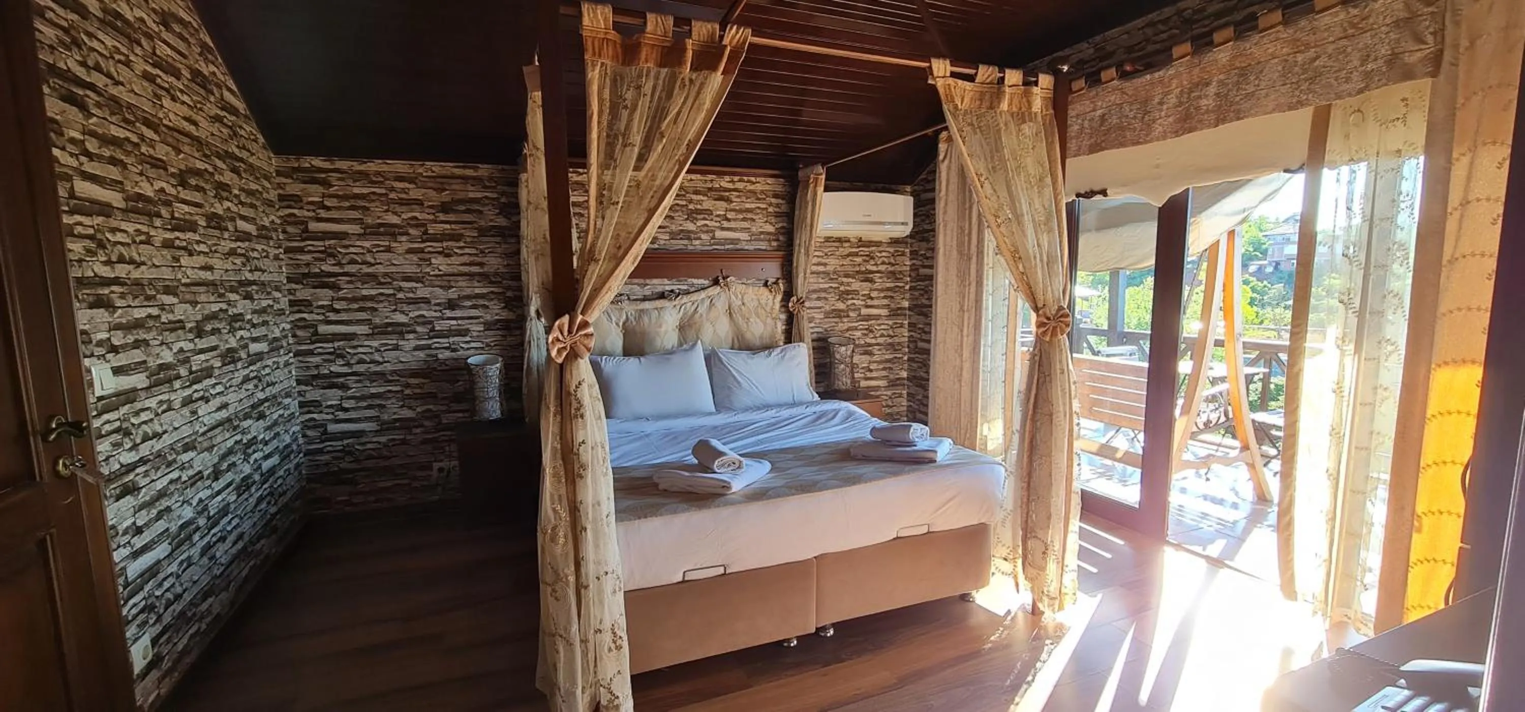 Bed in Mavisu Deluxe Butik Otel