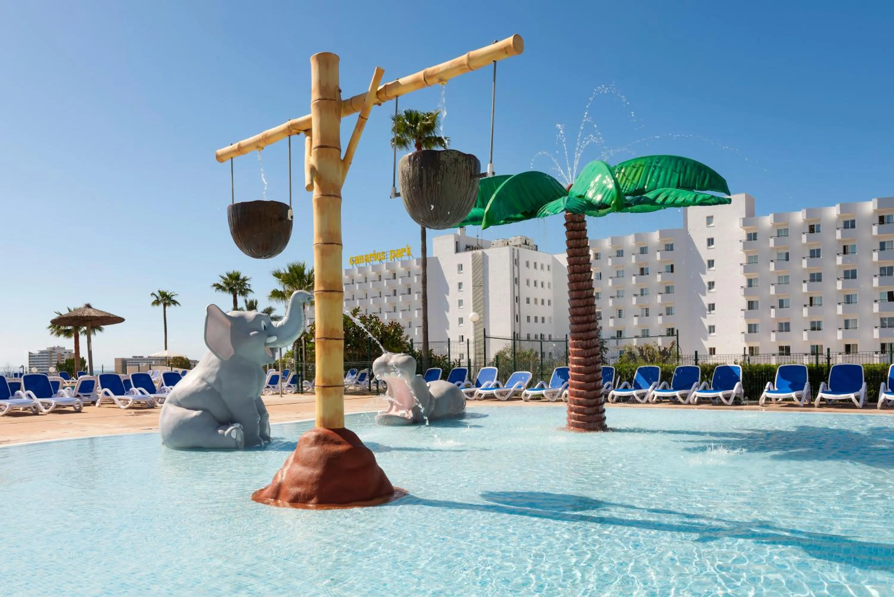 Swimming pool in HSM Canarios Park