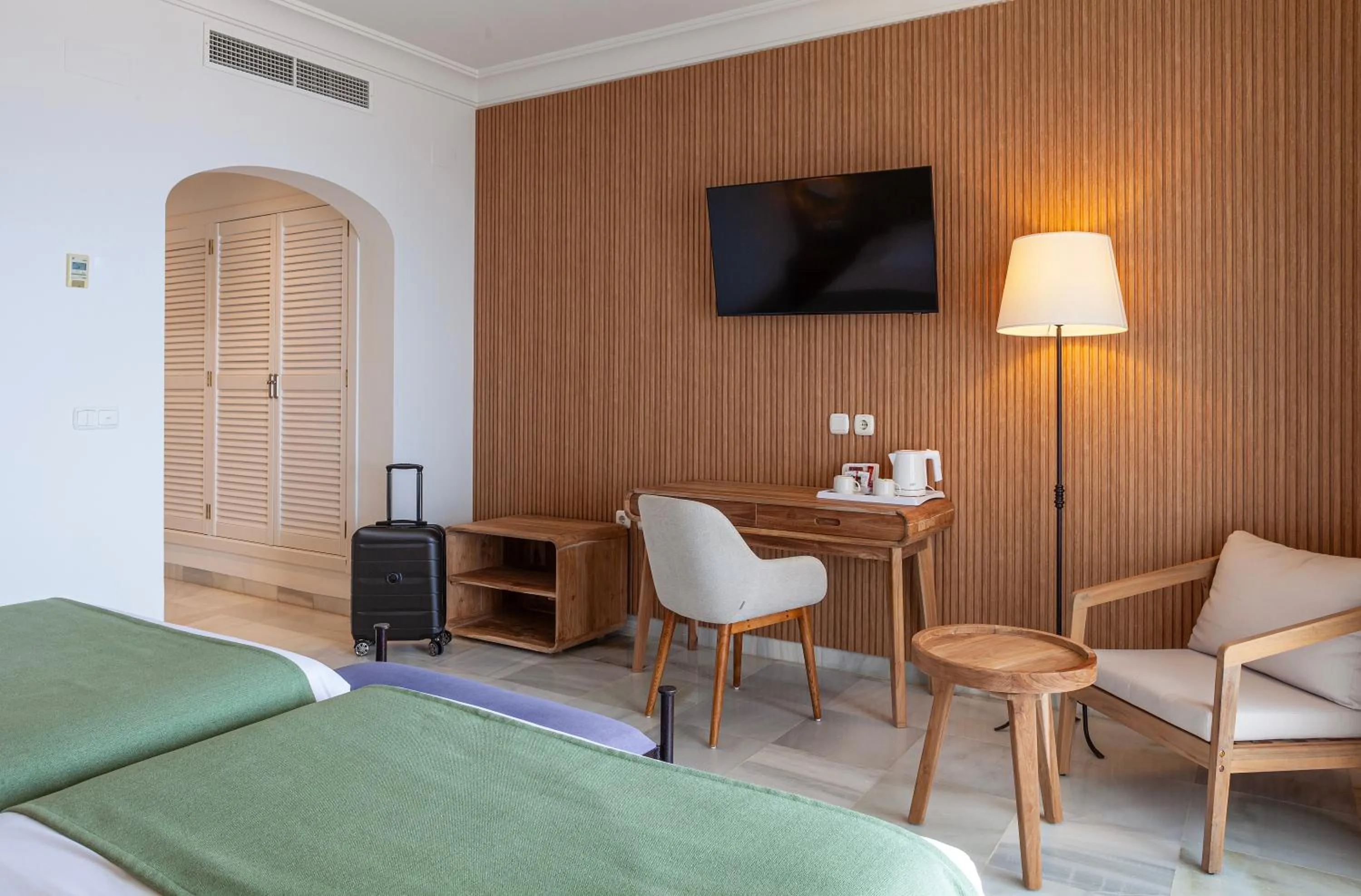 Bed in Hotel Duque de Najera