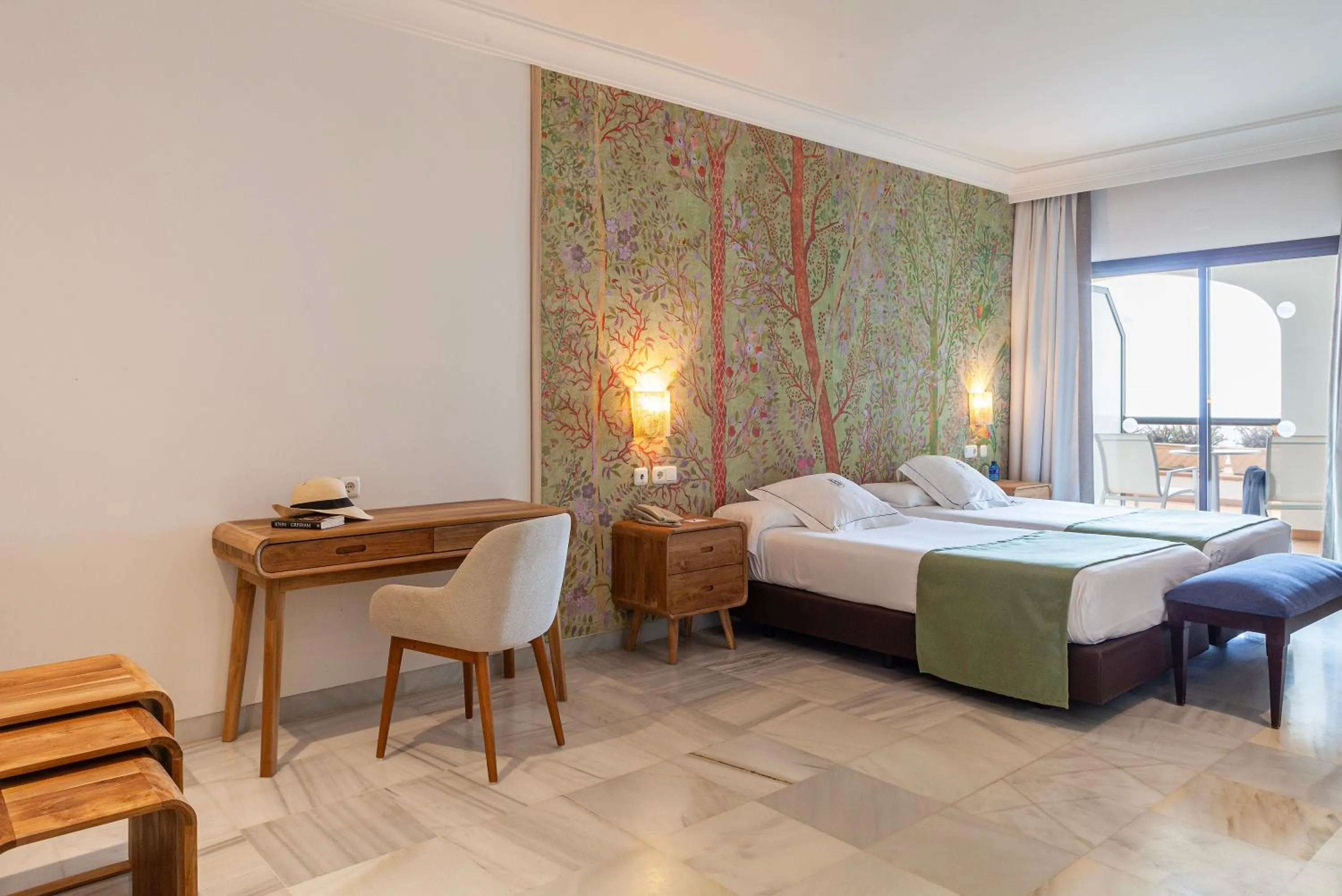 Bed in Hotel Duque de Najera