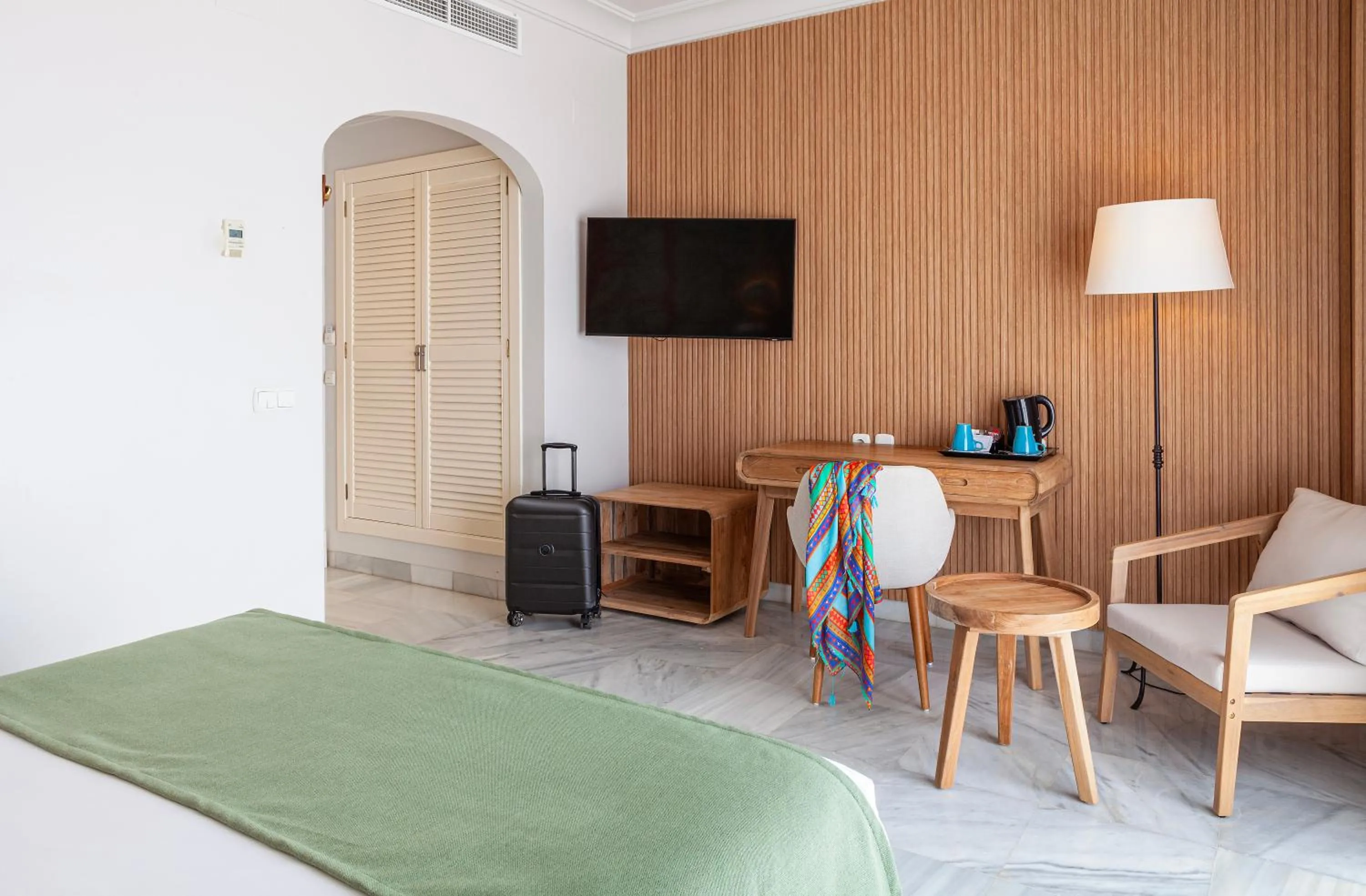 Bed in Hotel Duque de Najera