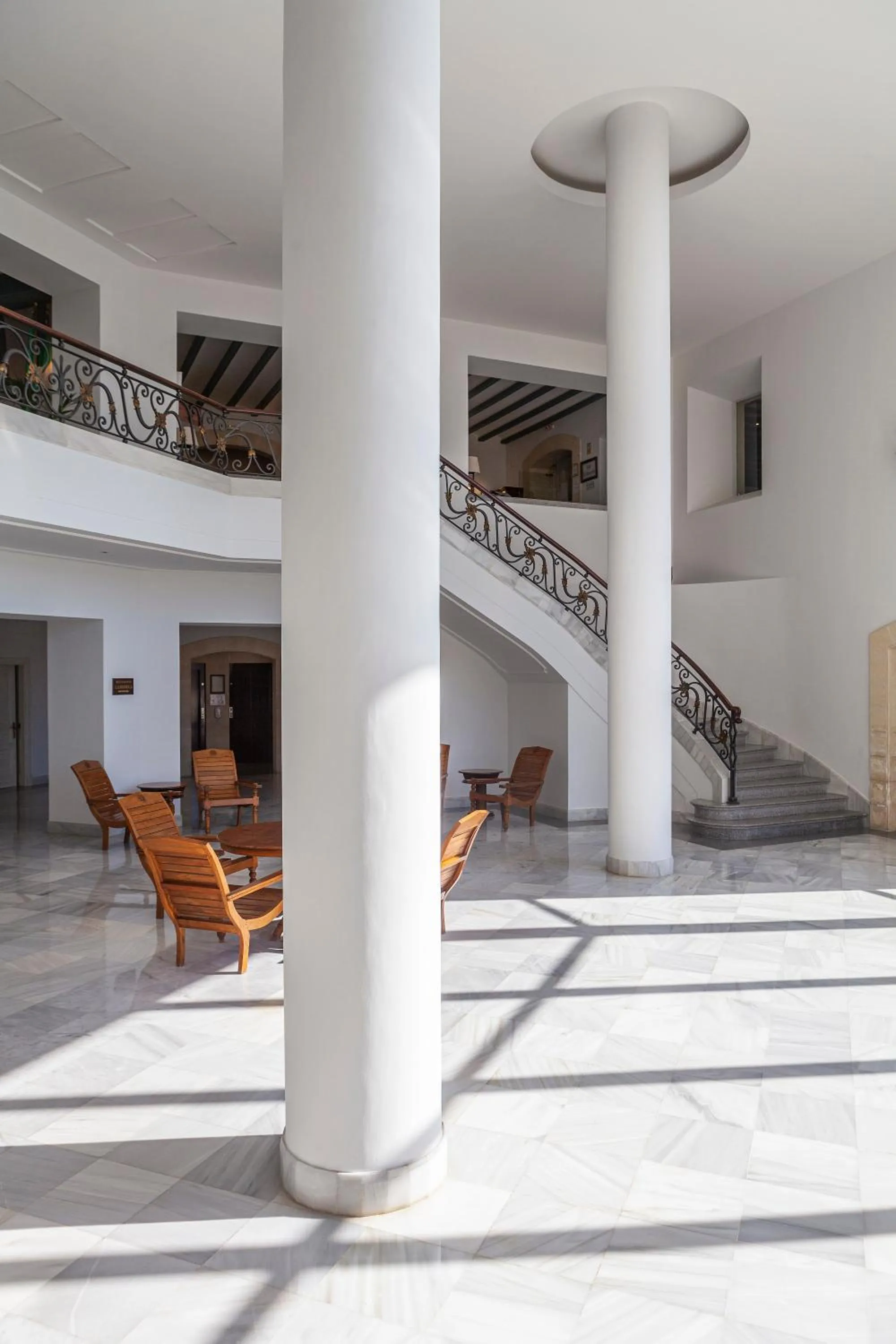 Lobby or reception in Hotel Duque de Najera