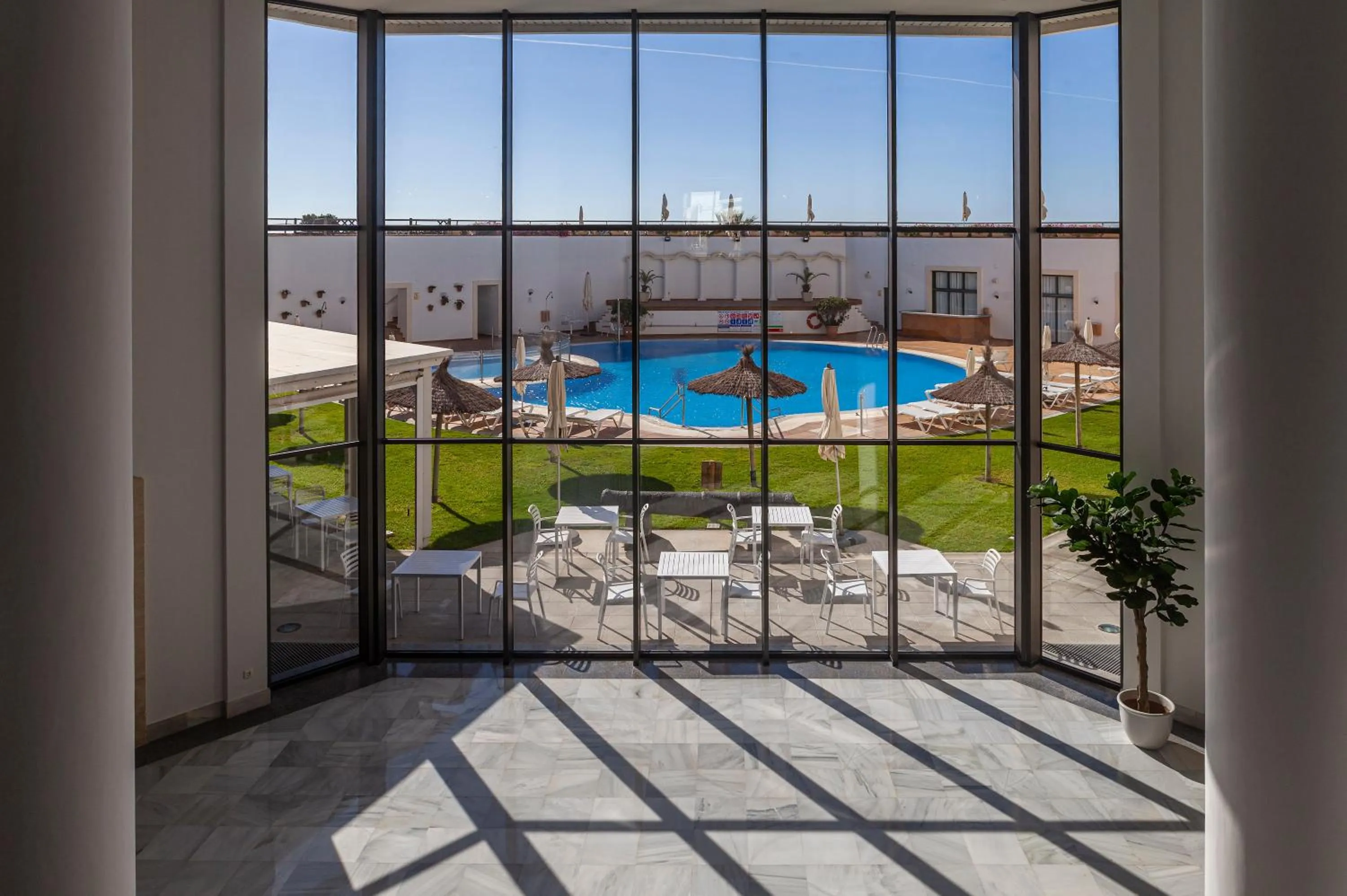 Lobby or reception in Hotel Duque de Najera
