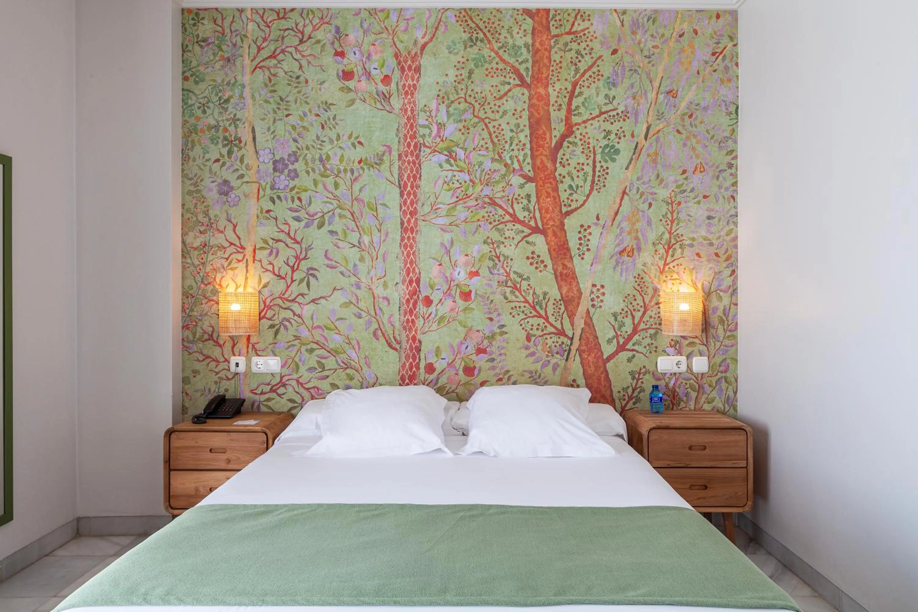 Bed in Hotel Duque de Najera