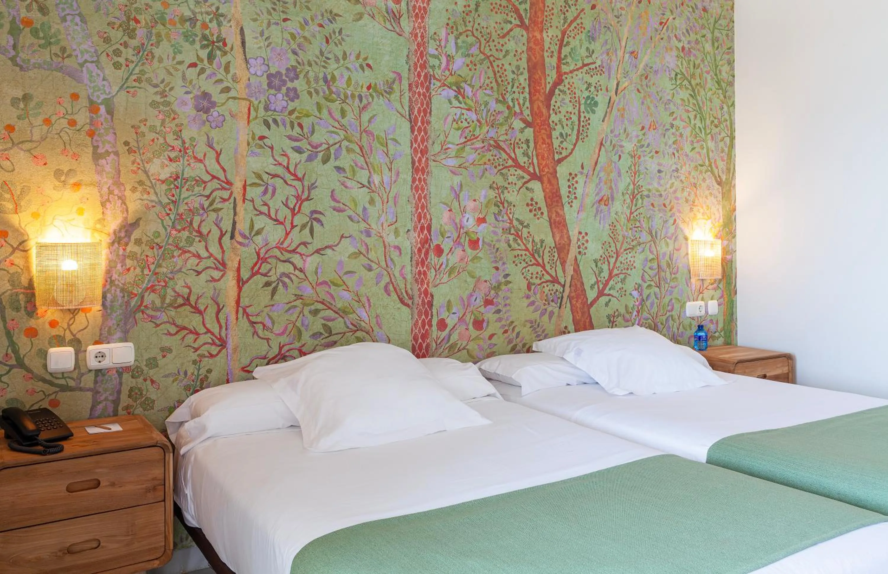 Bed in Hotel Duque de Najera