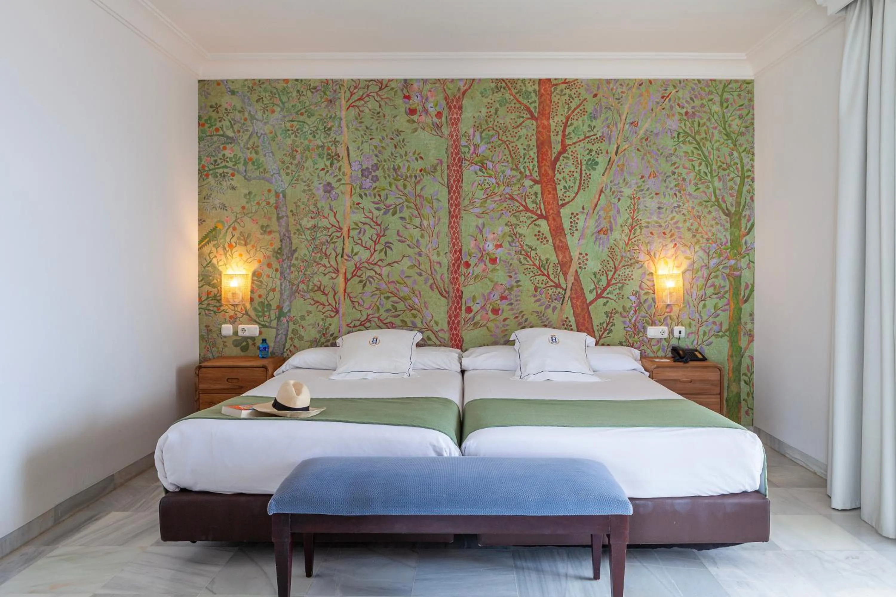 Bed in Hotel Duque de Najera