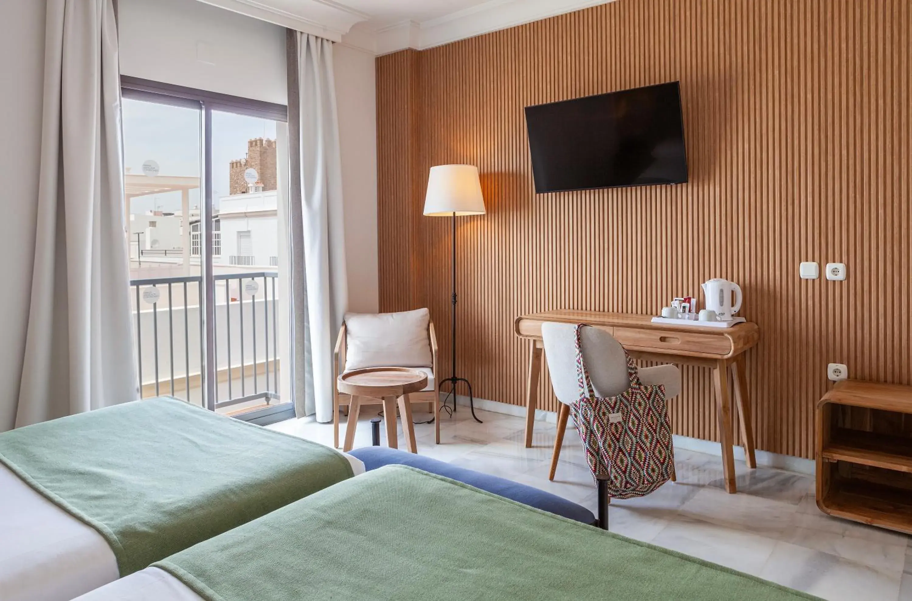 Twin Room in Hotel Duque de Najera Twin Room in Hotel Duque de Najera