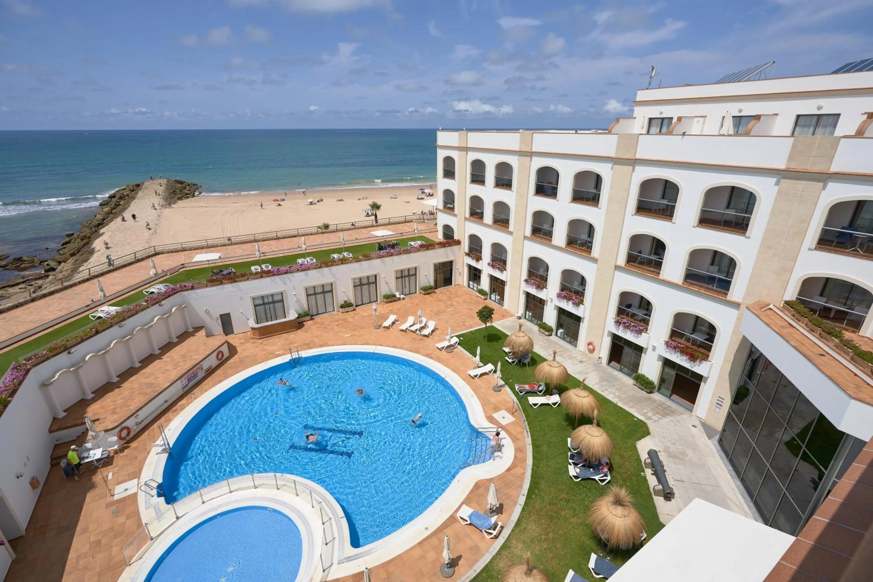 Bird's eye view in Hotel Duque de Najera