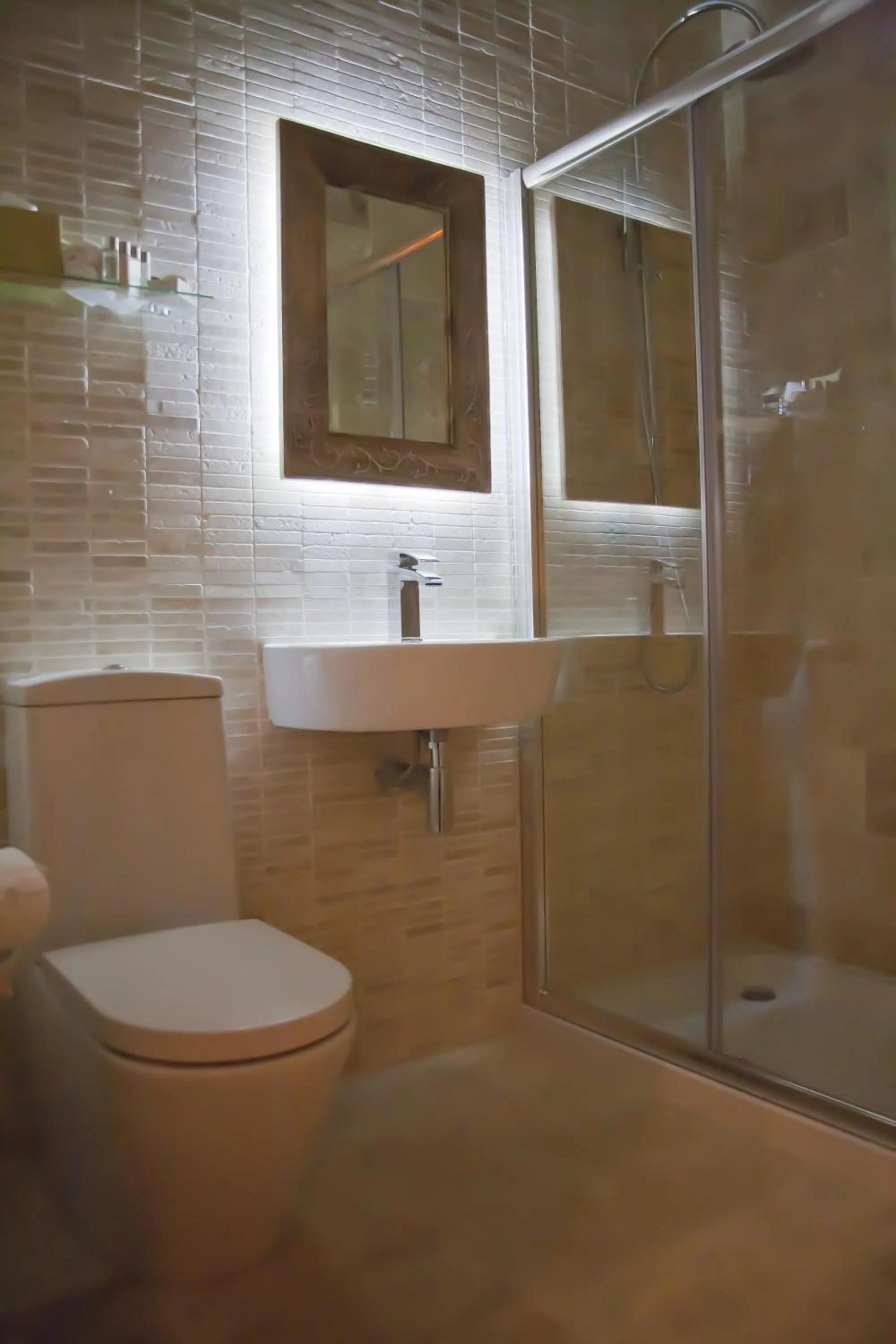 Shower in The Plough Inn