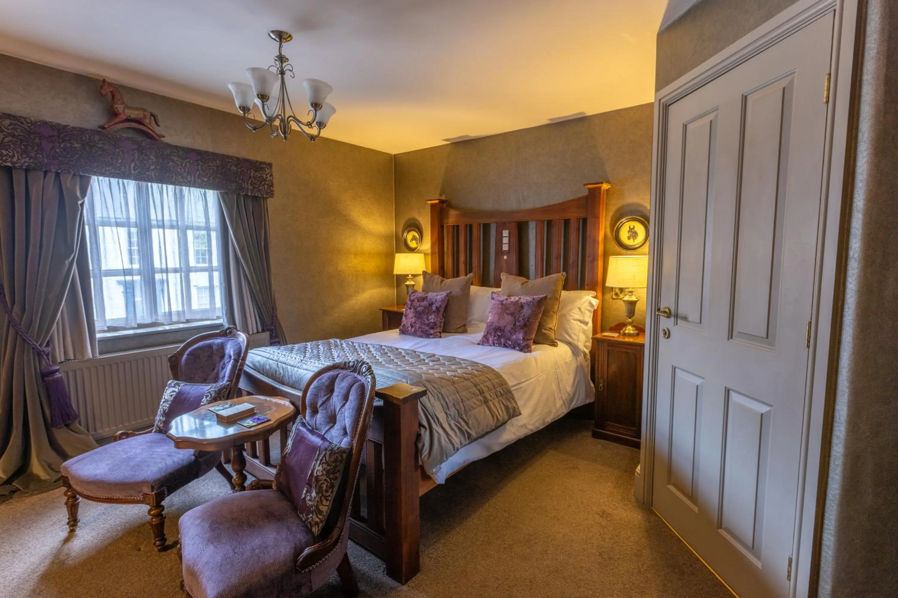 Bed in The Plough Inn