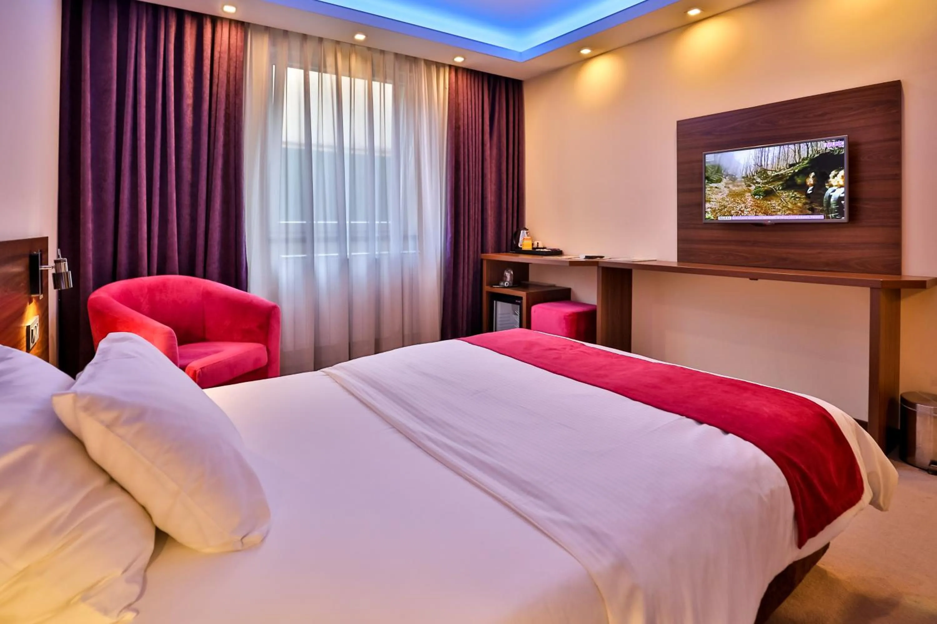 Photo of the whole room, Bed in Boutique Hotel Golden Star