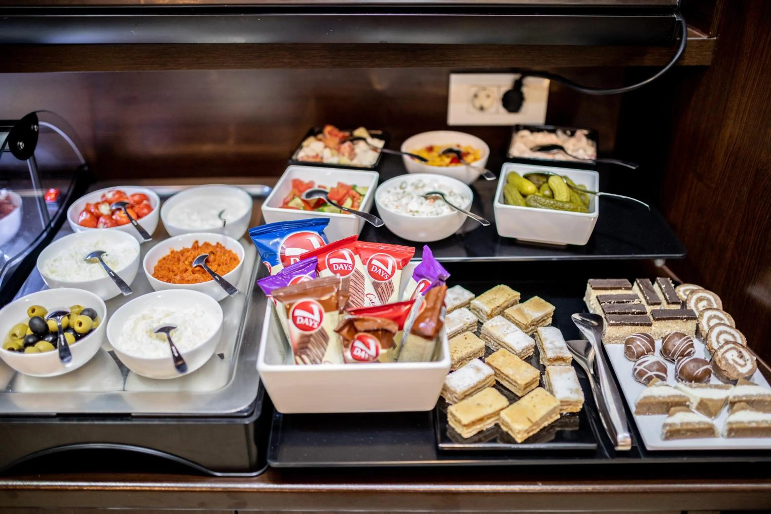 Buffet breakfast in Boutique Hotel Golden Star