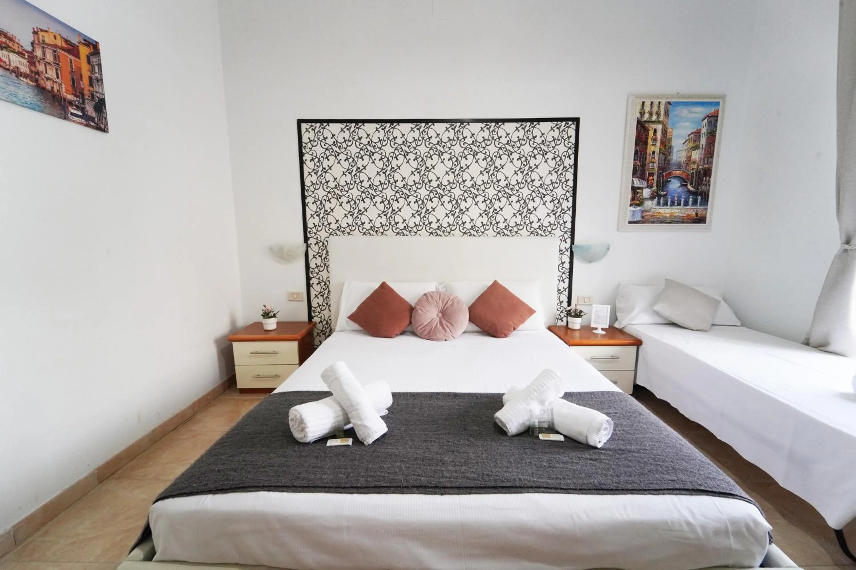 Triple Room with Balcony in Cicero Rome Center