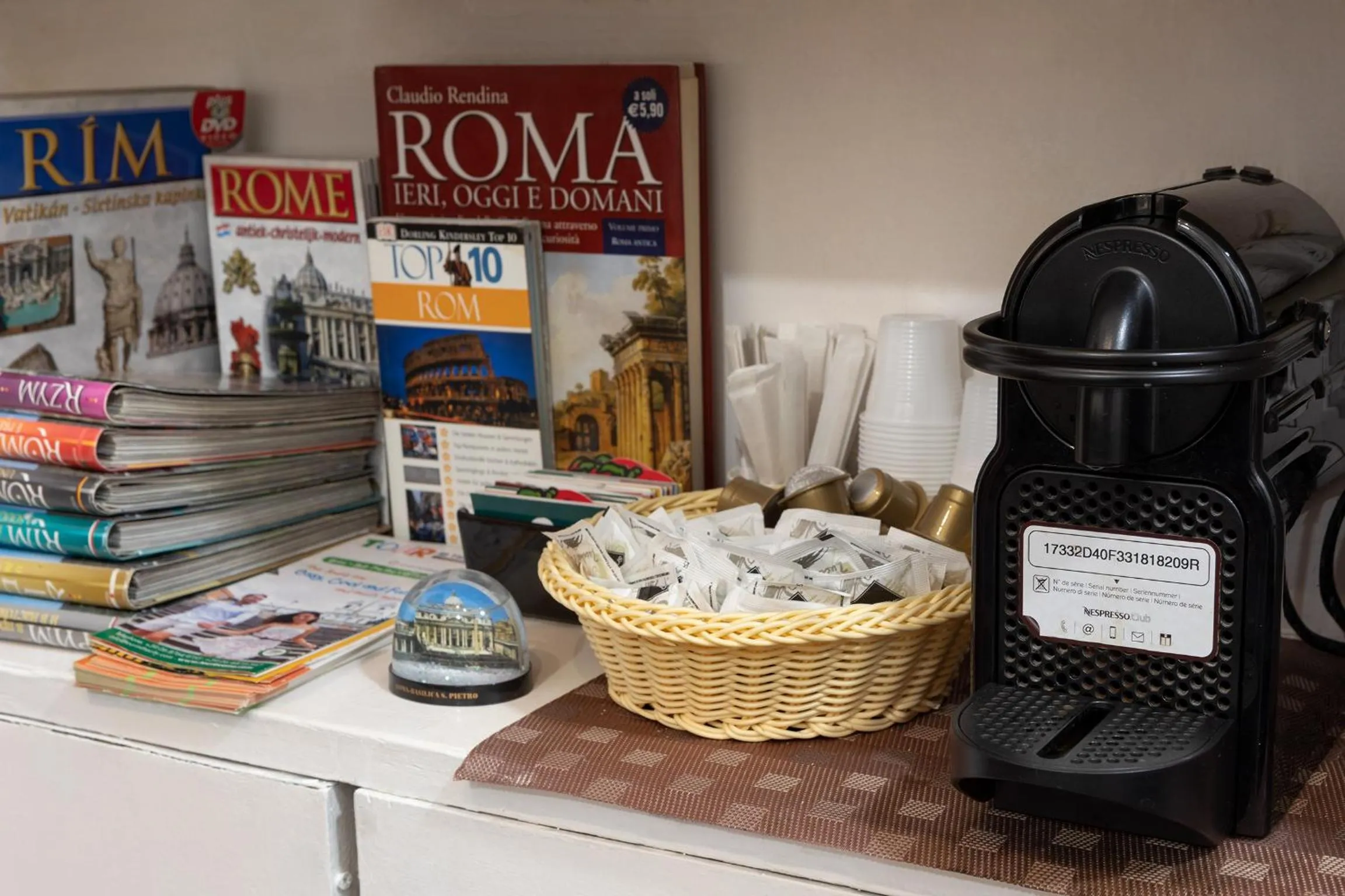 Lobby or reception in Cicero Rome Center