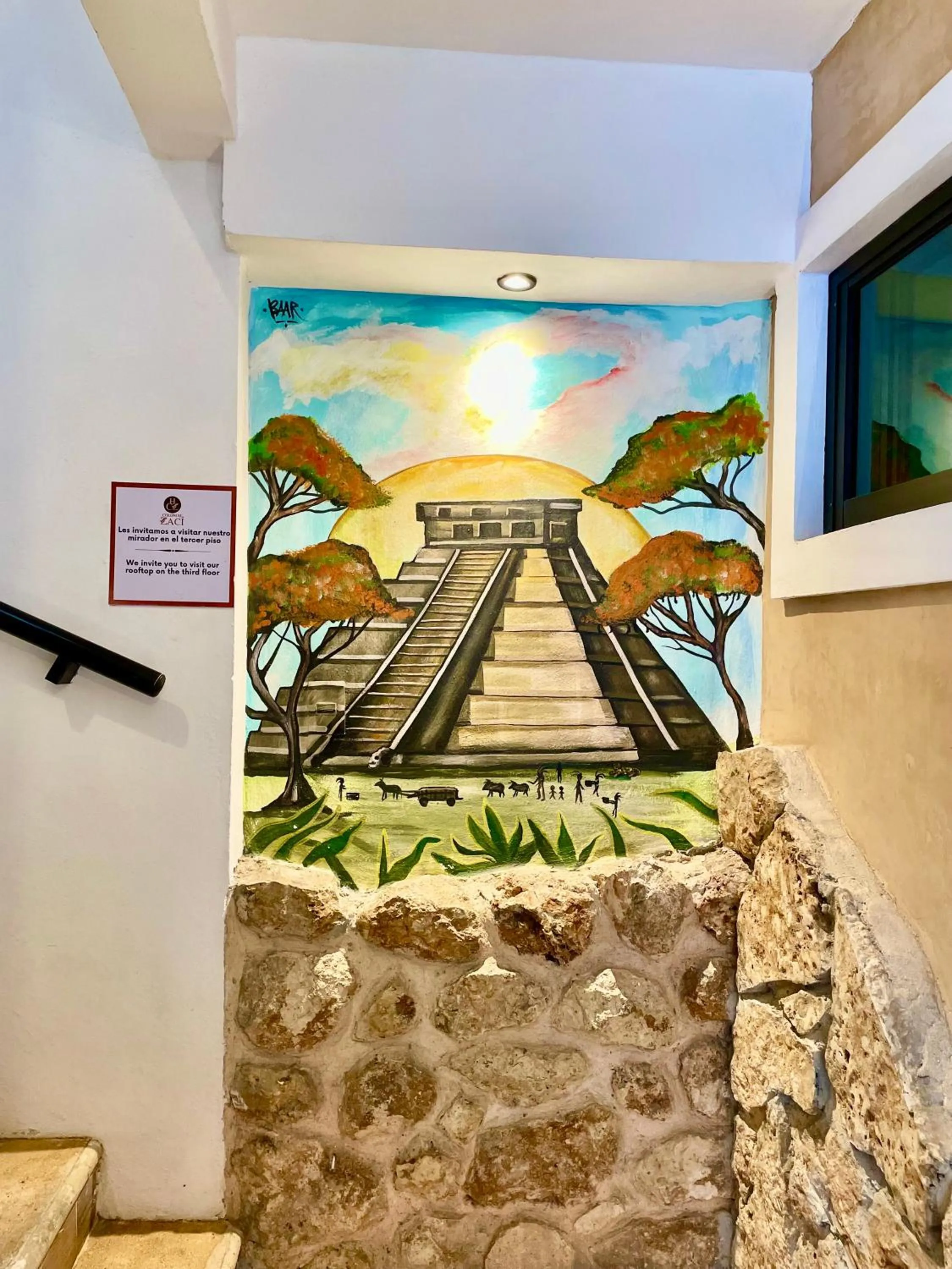 Property building in Habitaciones Colonial Zaci