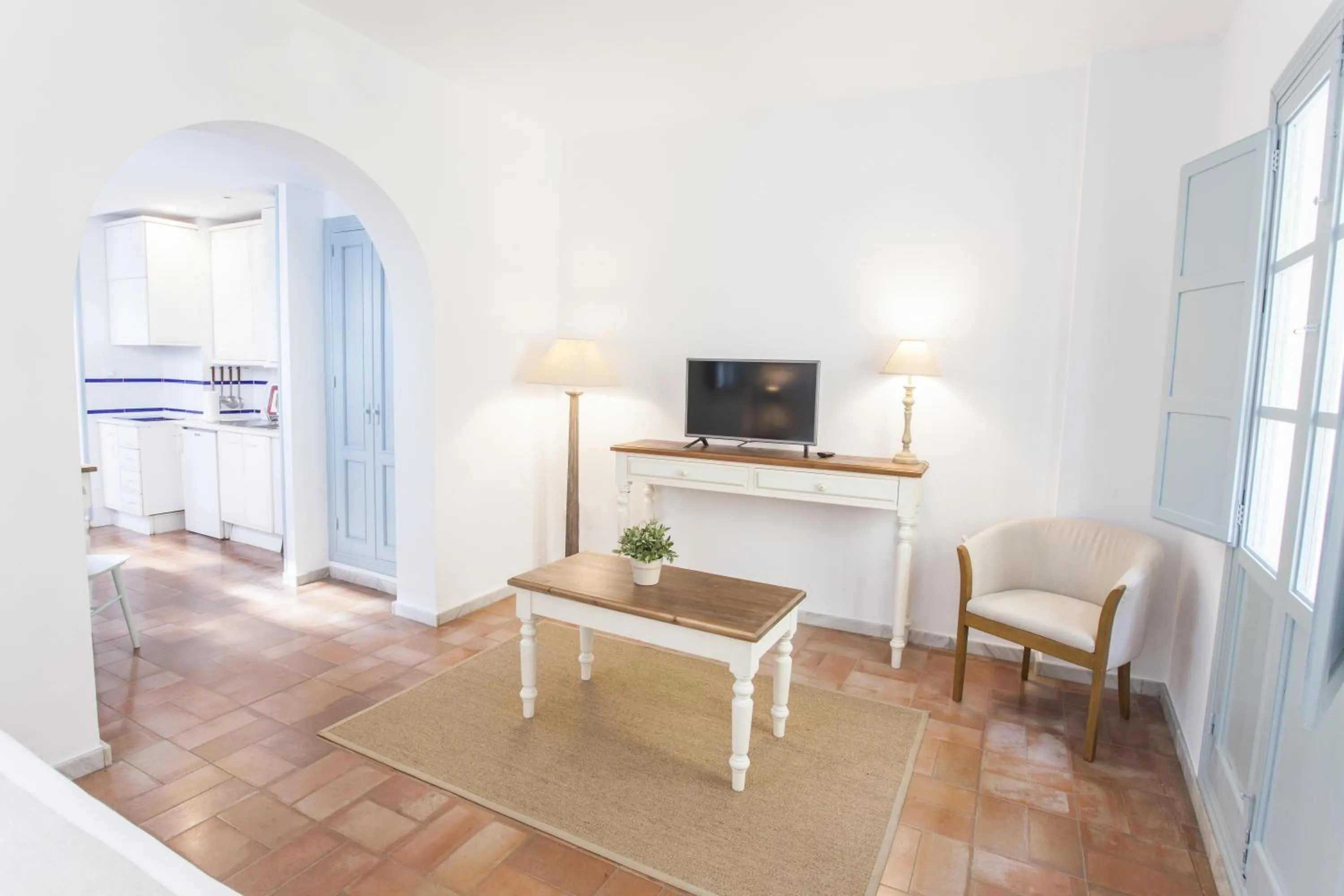 TV and multimedia in Apartamentos Suites Santa Cruz