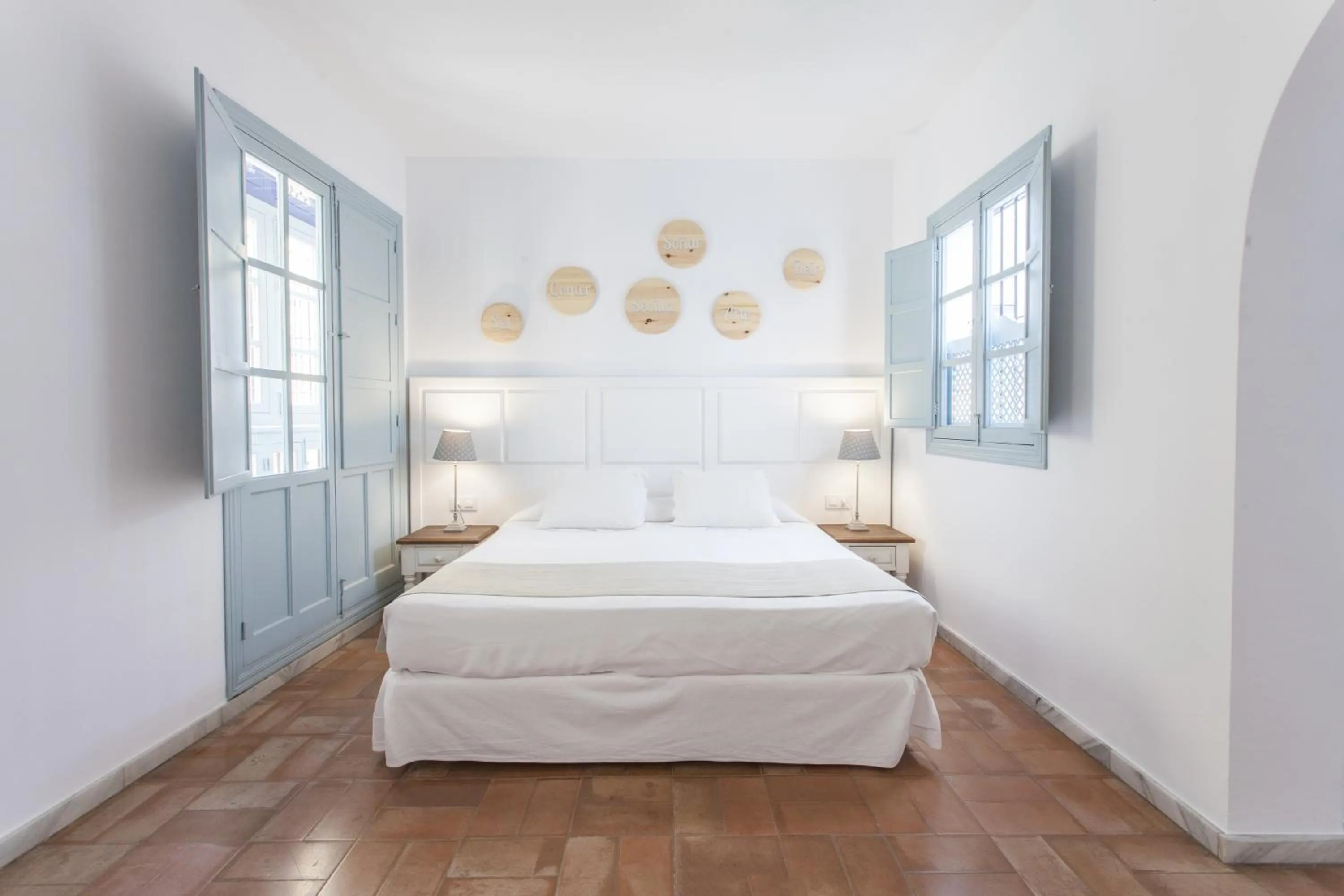 Bed in Apartamentos Suites Santa Cruz