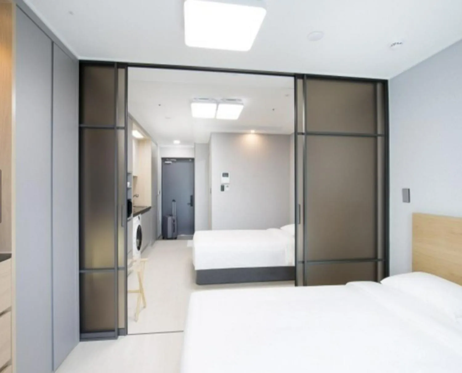 Bed in Yeosu Hotel First City