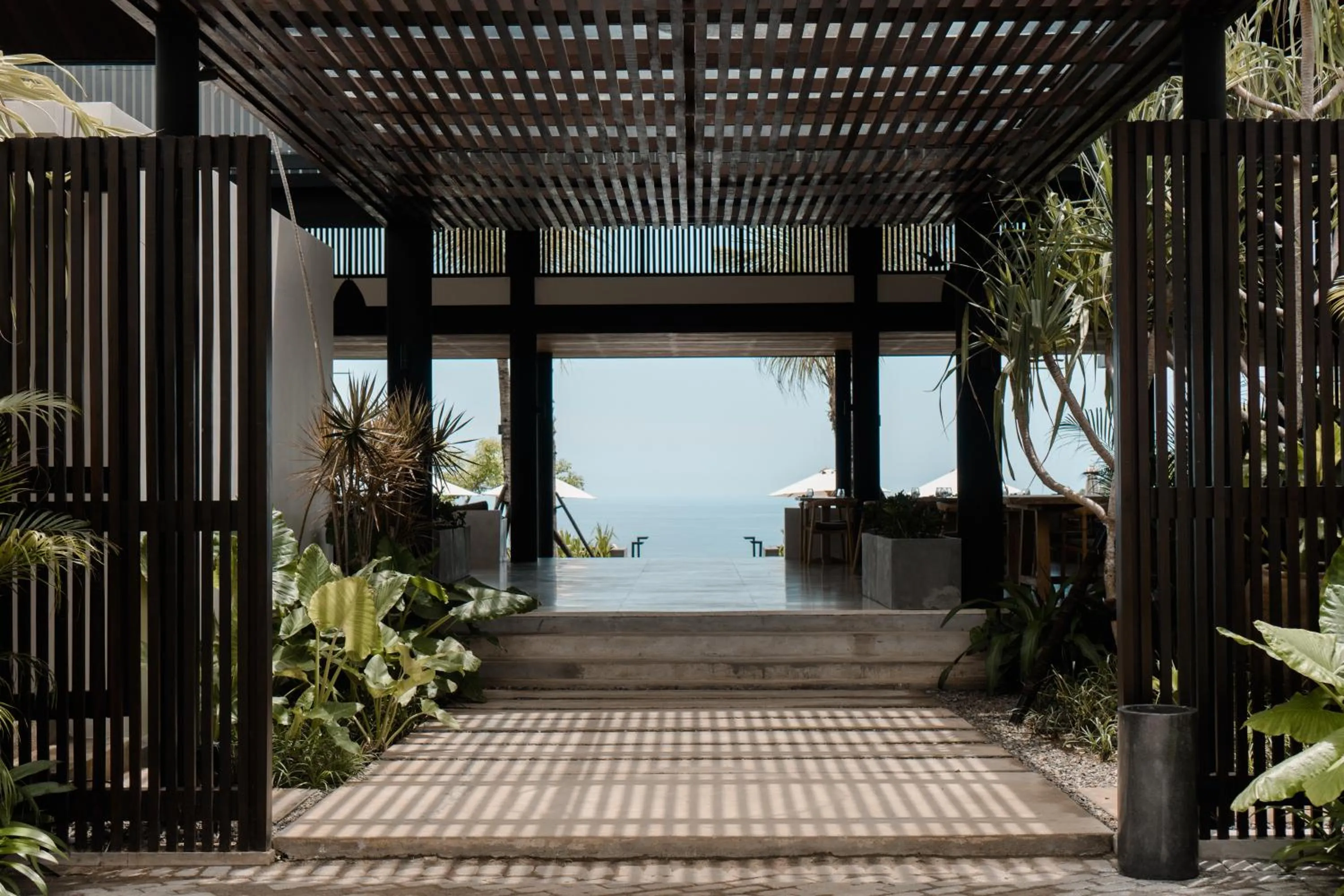 Facade/entrance in Somewhere Lombok