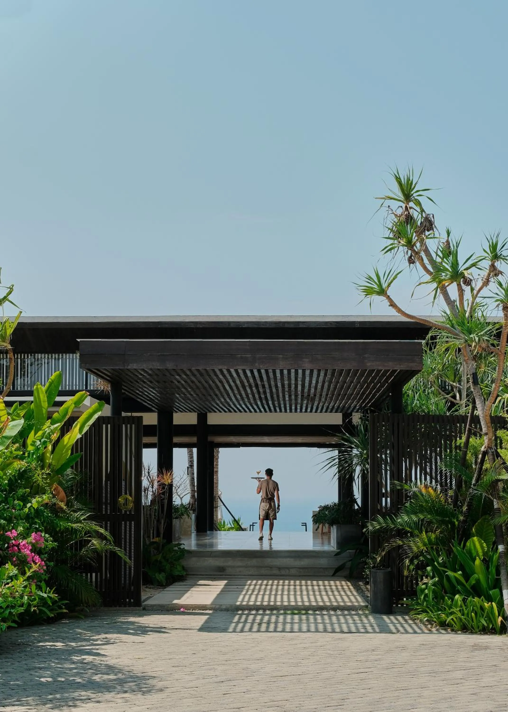 Facade/entrance in Somewhere Lombok