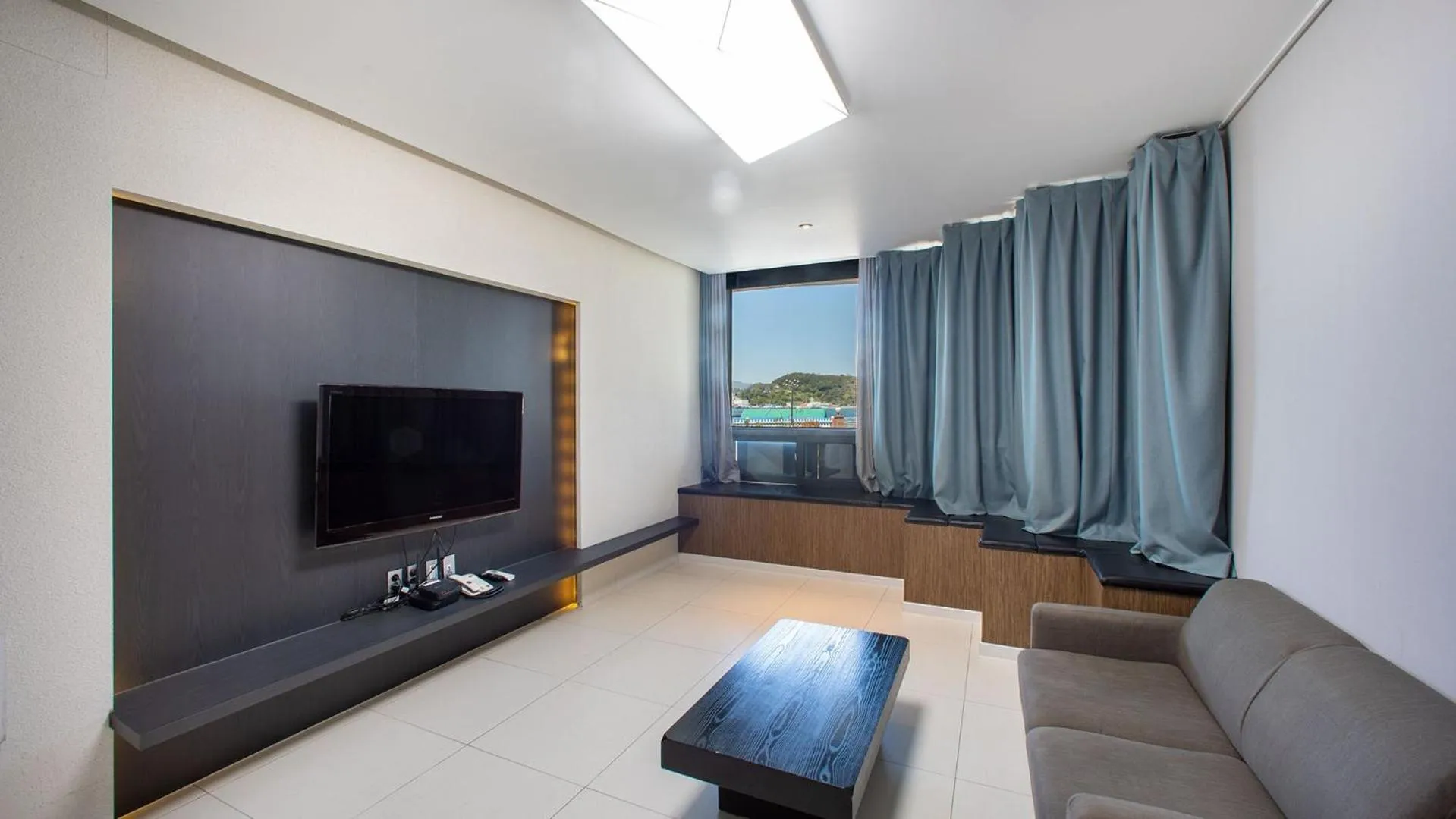 Living room in Carib Condo Hotel