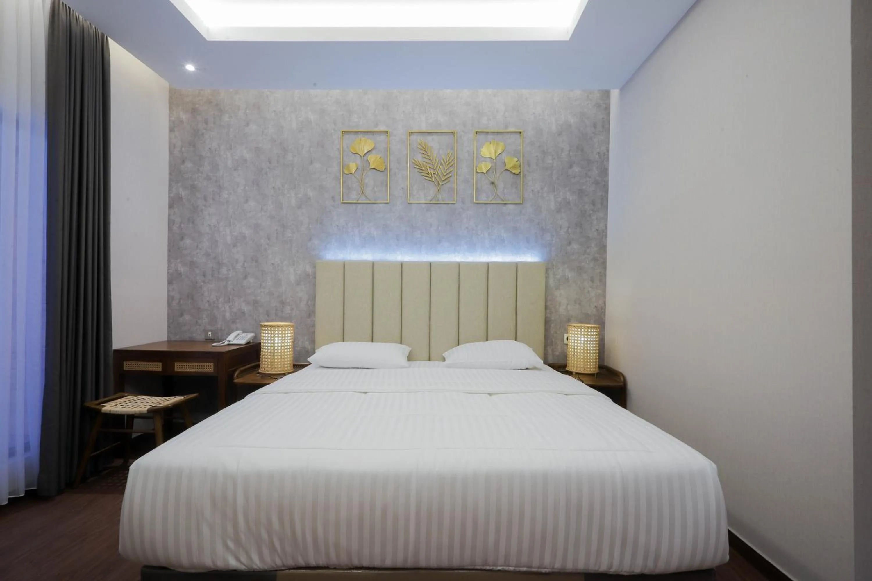 Bedroom, Bed in d' Omah Afi 1