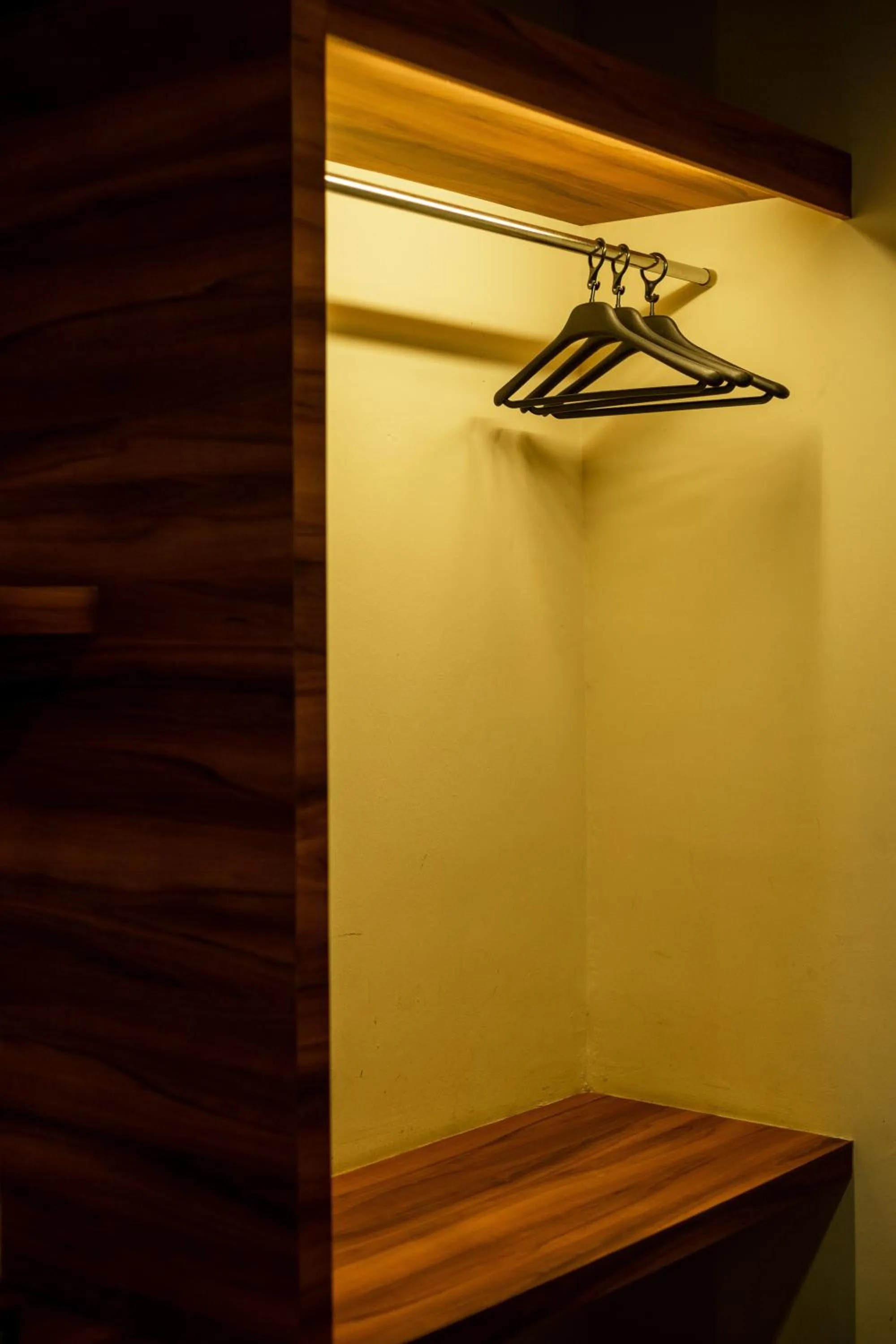 wardrobe in Waterfront Boutique Hotel