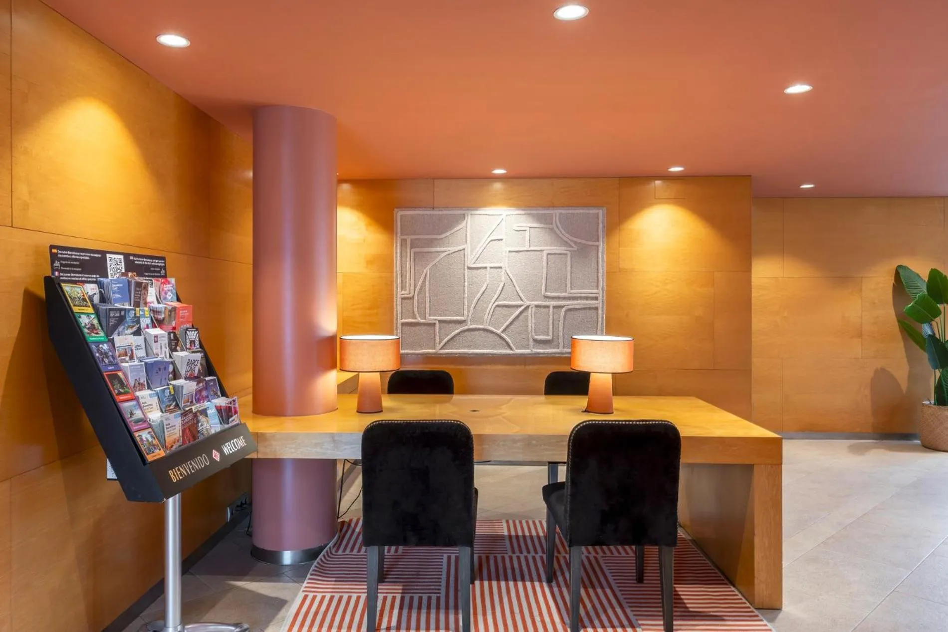 Lobby or reception in Acta Sant Just