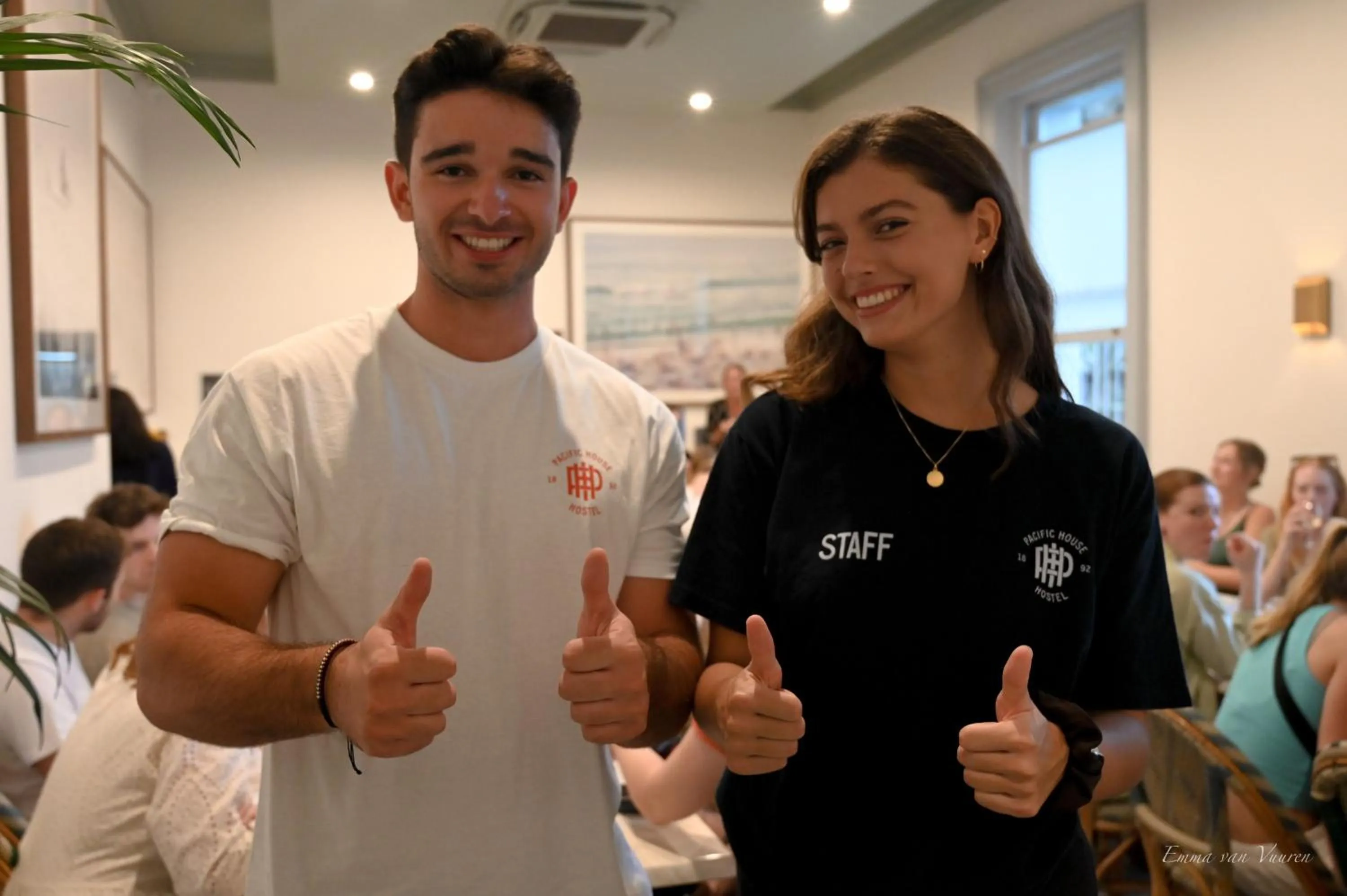 Staff in The Pacific House