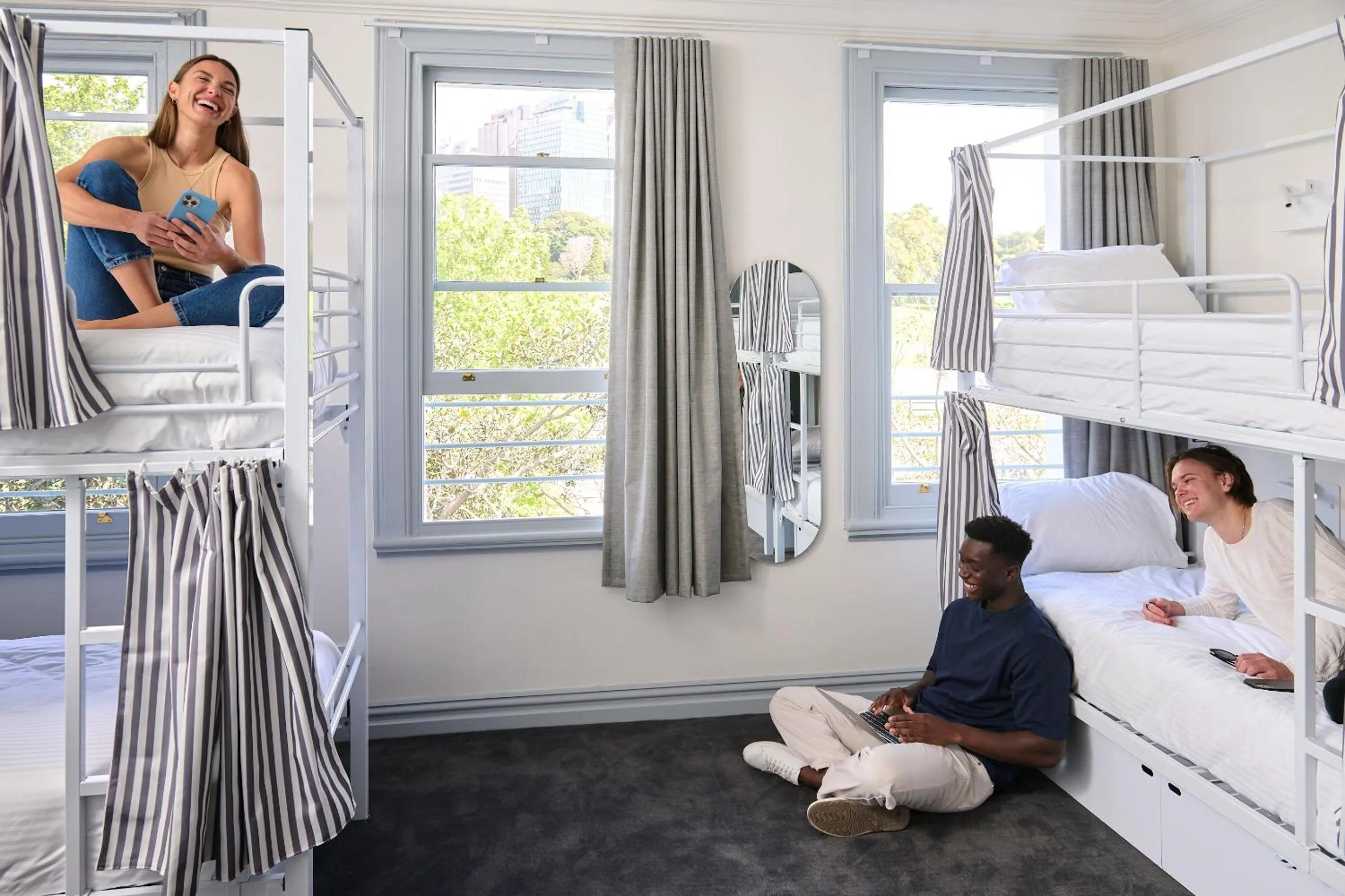 Property building, Bed in The Pacific House