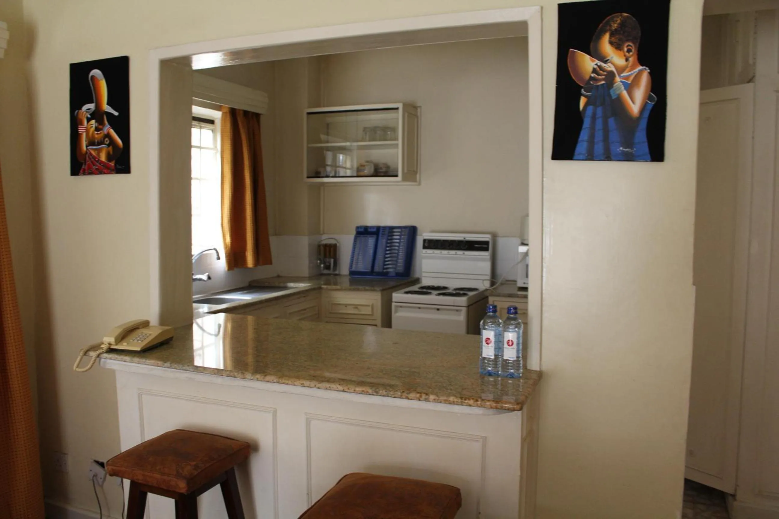 Kitchen or kitchenette in Hillpark Hotel