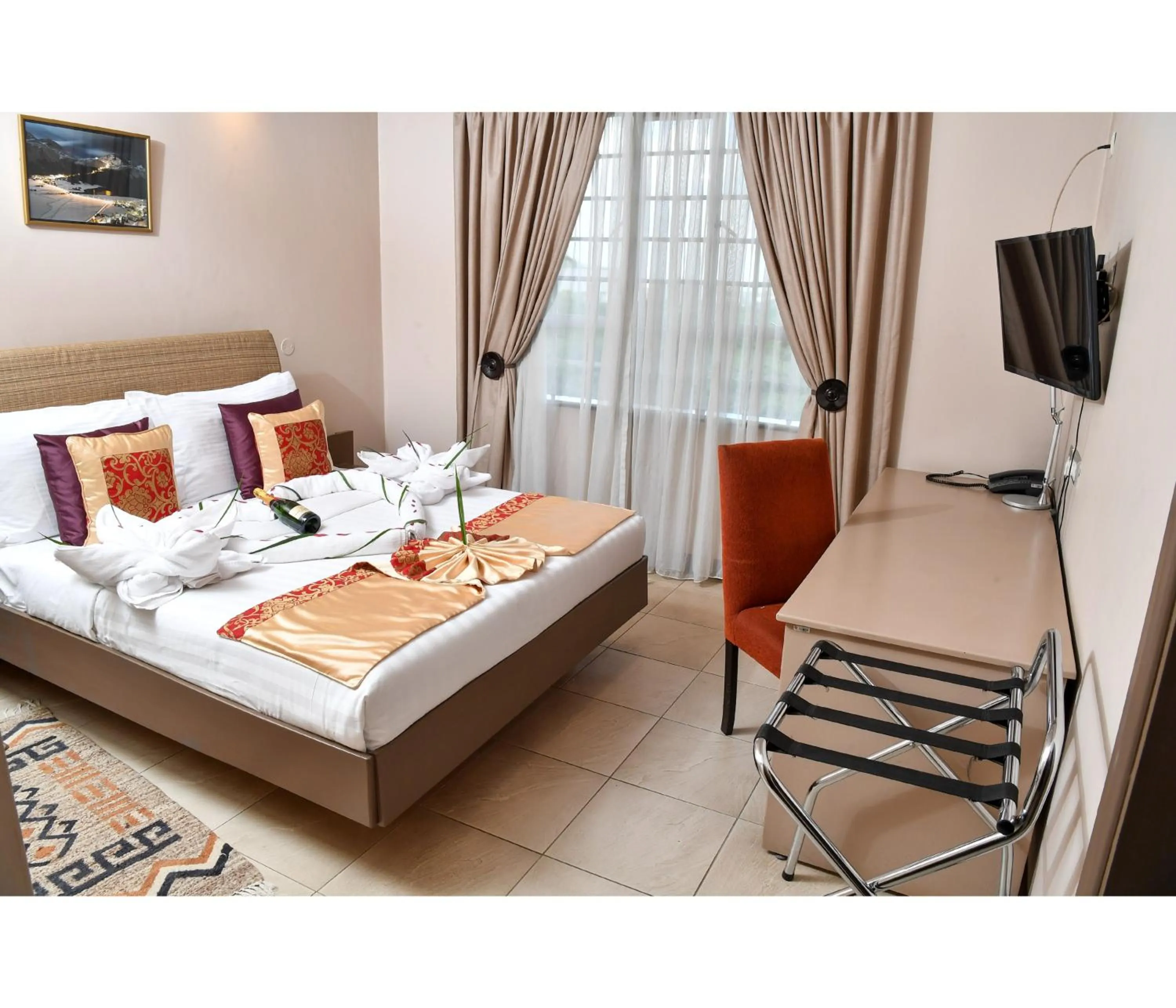 Bed in Hillpark Hotel