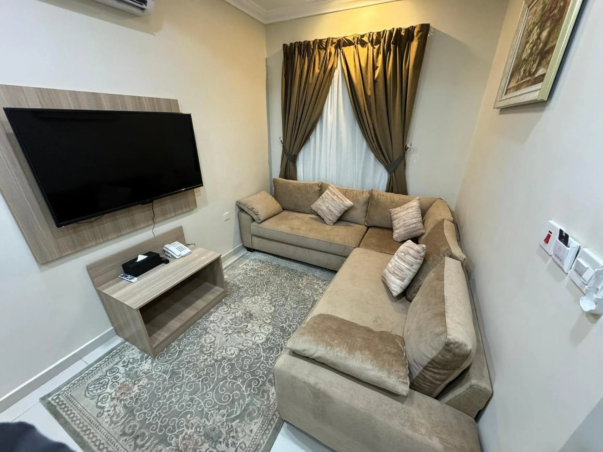 Living room in PRIMOTEL Suites As Salamah