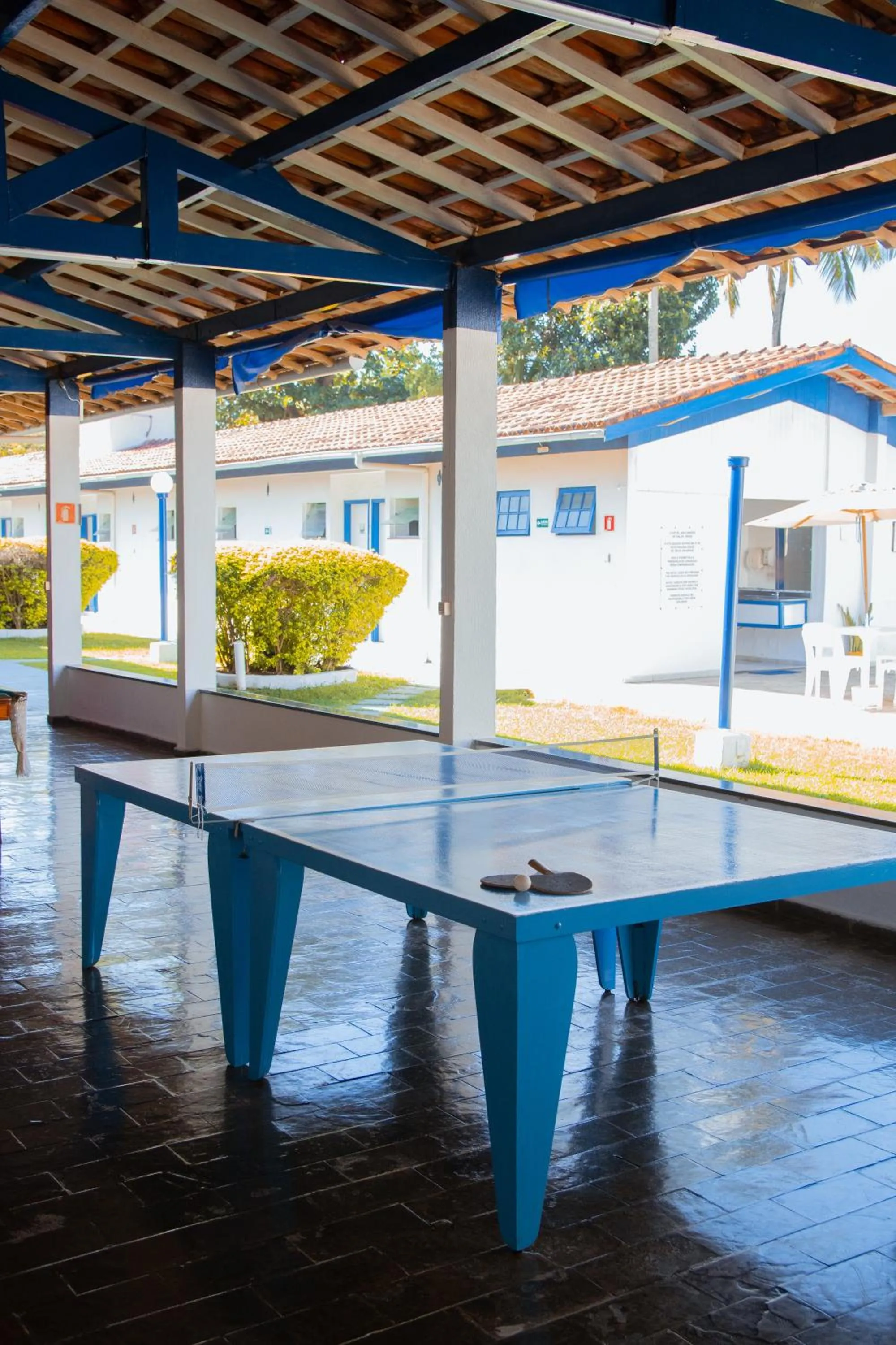 Table tennis in Hotel Arrastão